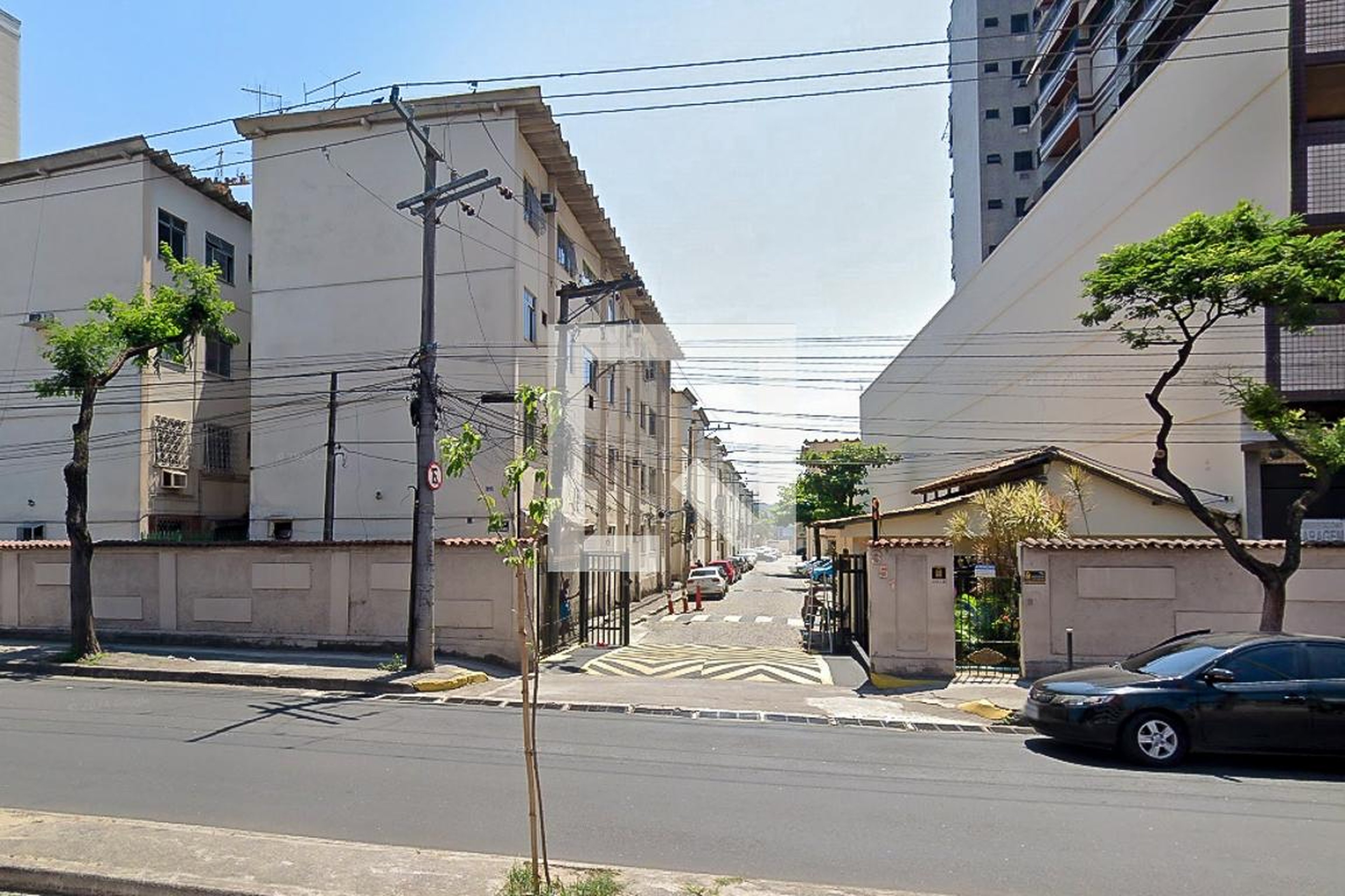 Fachada do Condomínio Edifício Água Grande