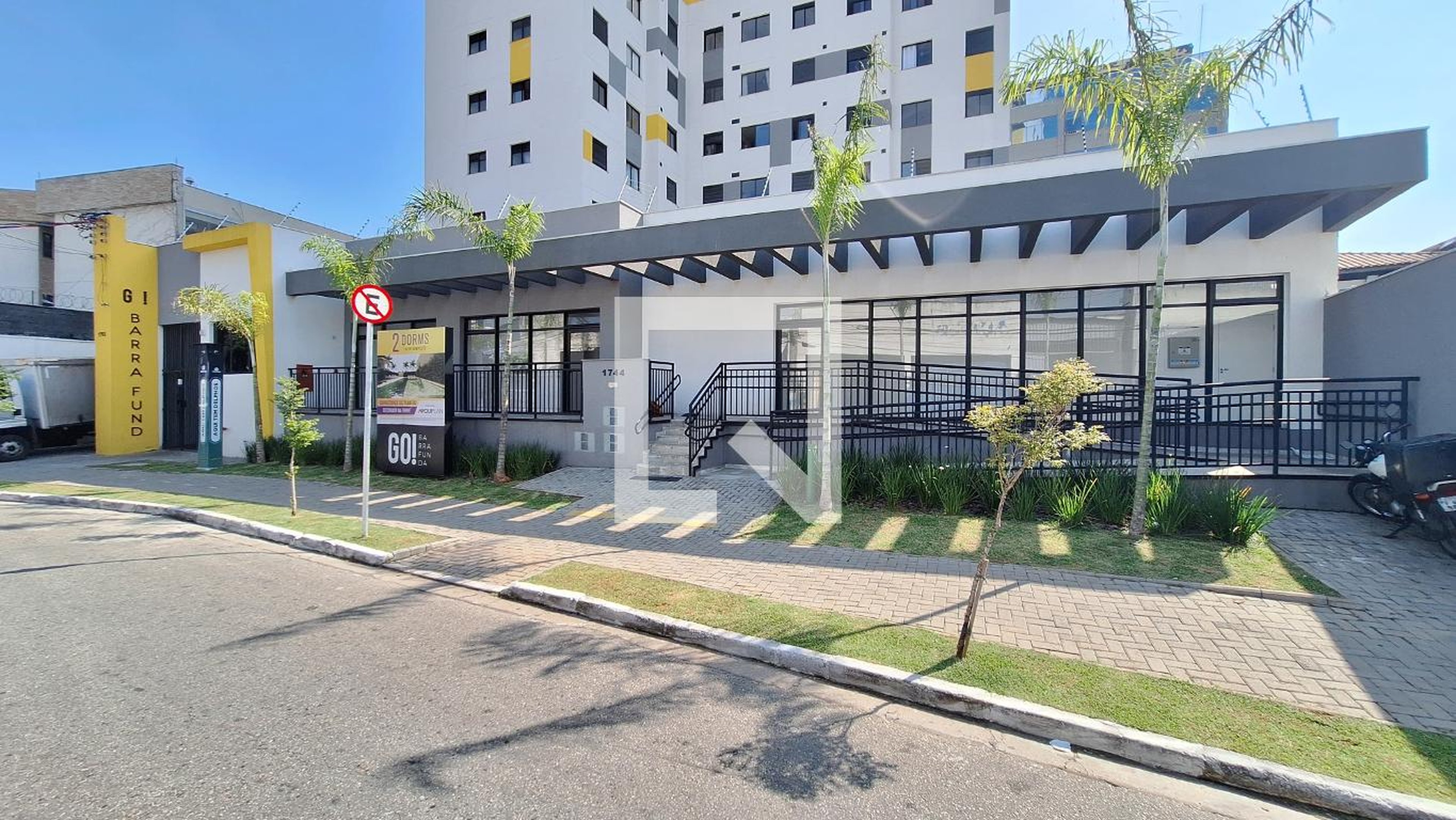 Fachada Condomínio Go! Barra Funda