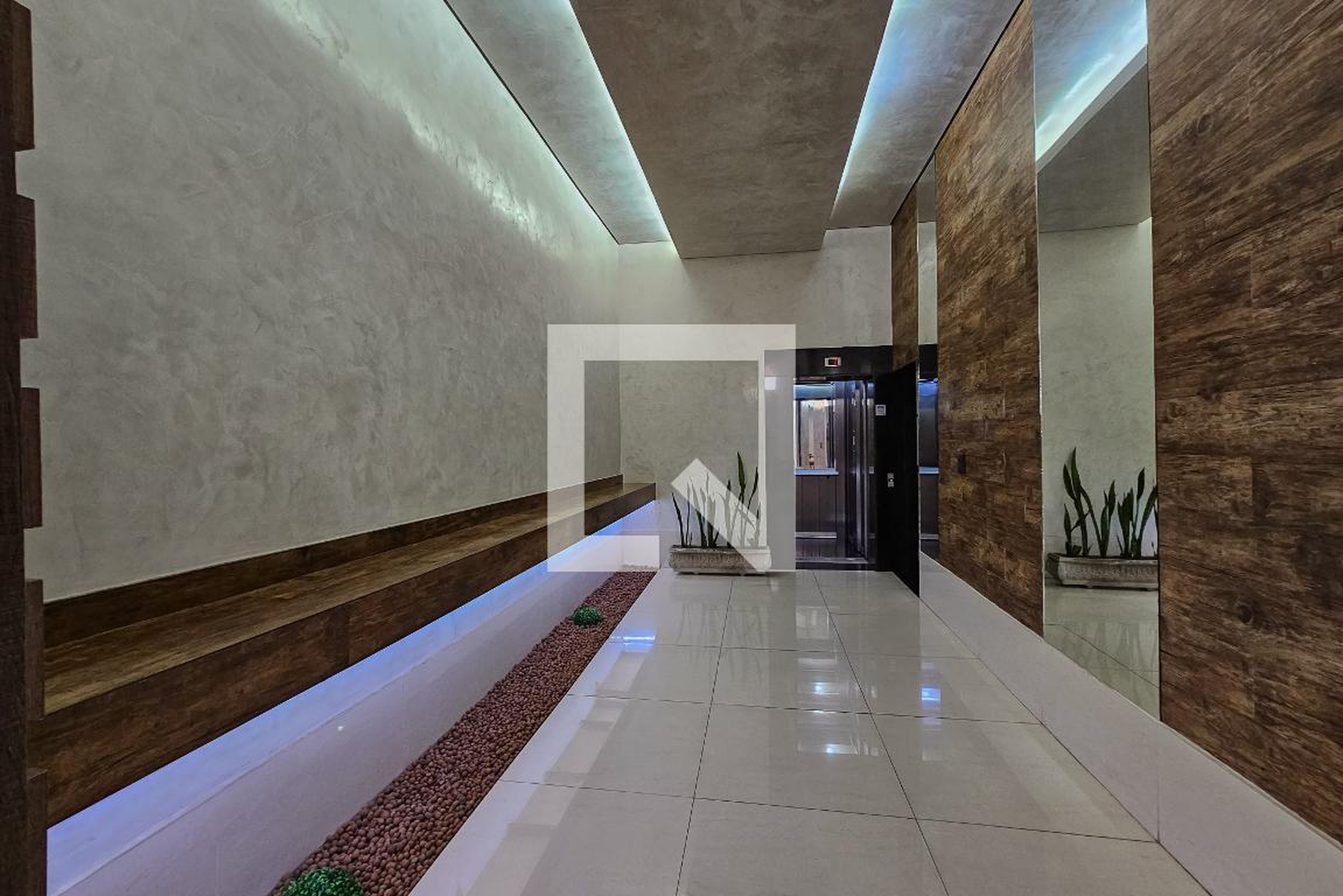 Hall social - Edifício Ivonete Aparecida Chamone