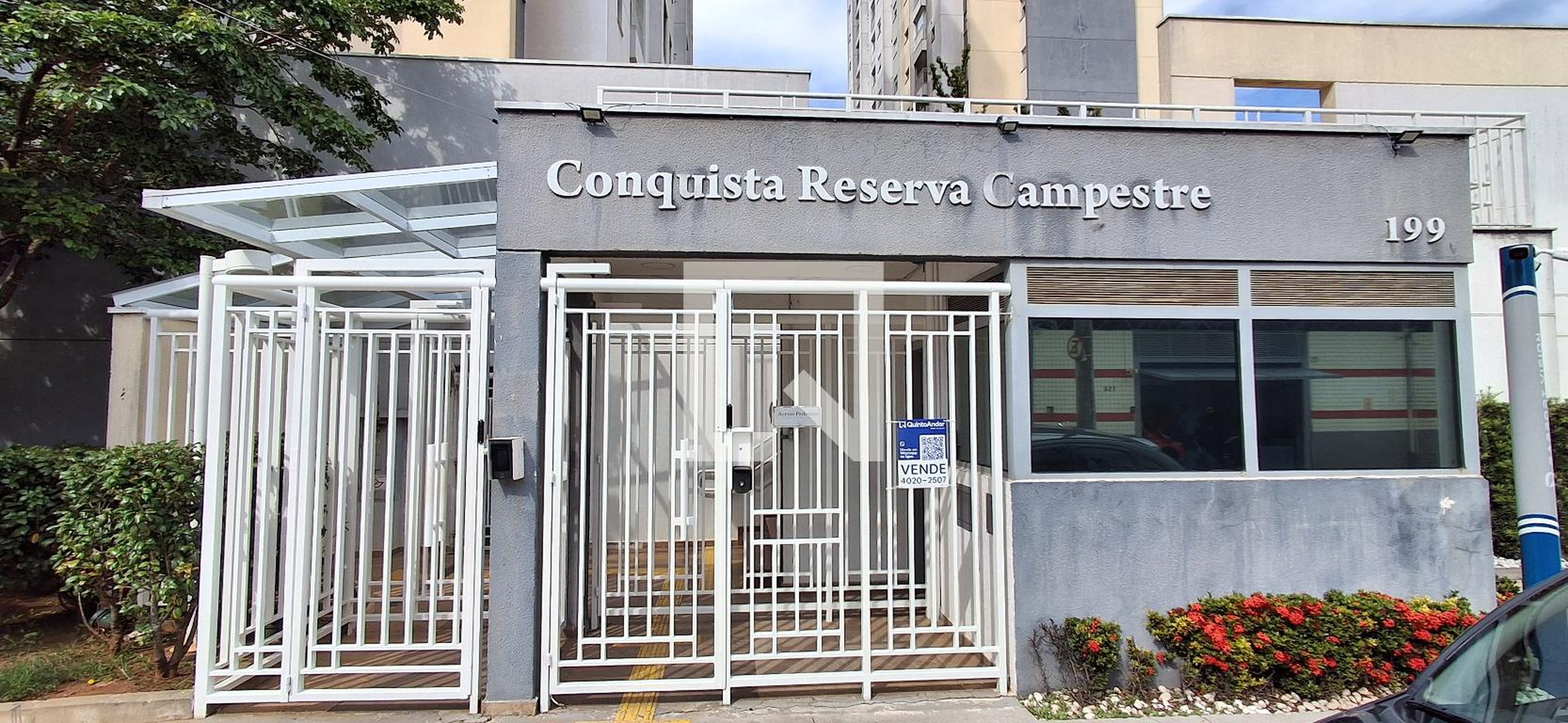 Fachada Condomínio Conquista Reserva Campestre