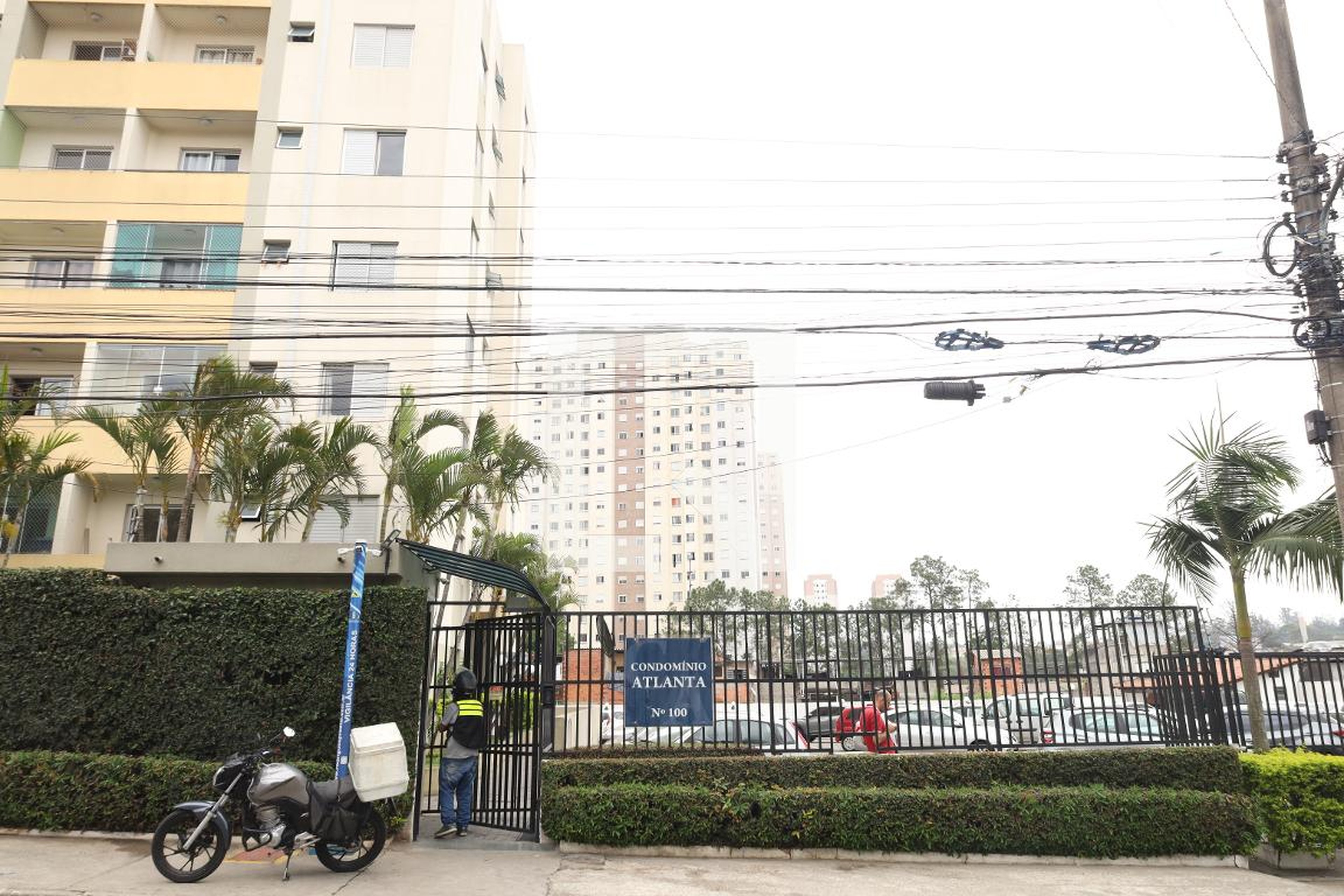 Fachada do condomínio Condomínio Atlanta