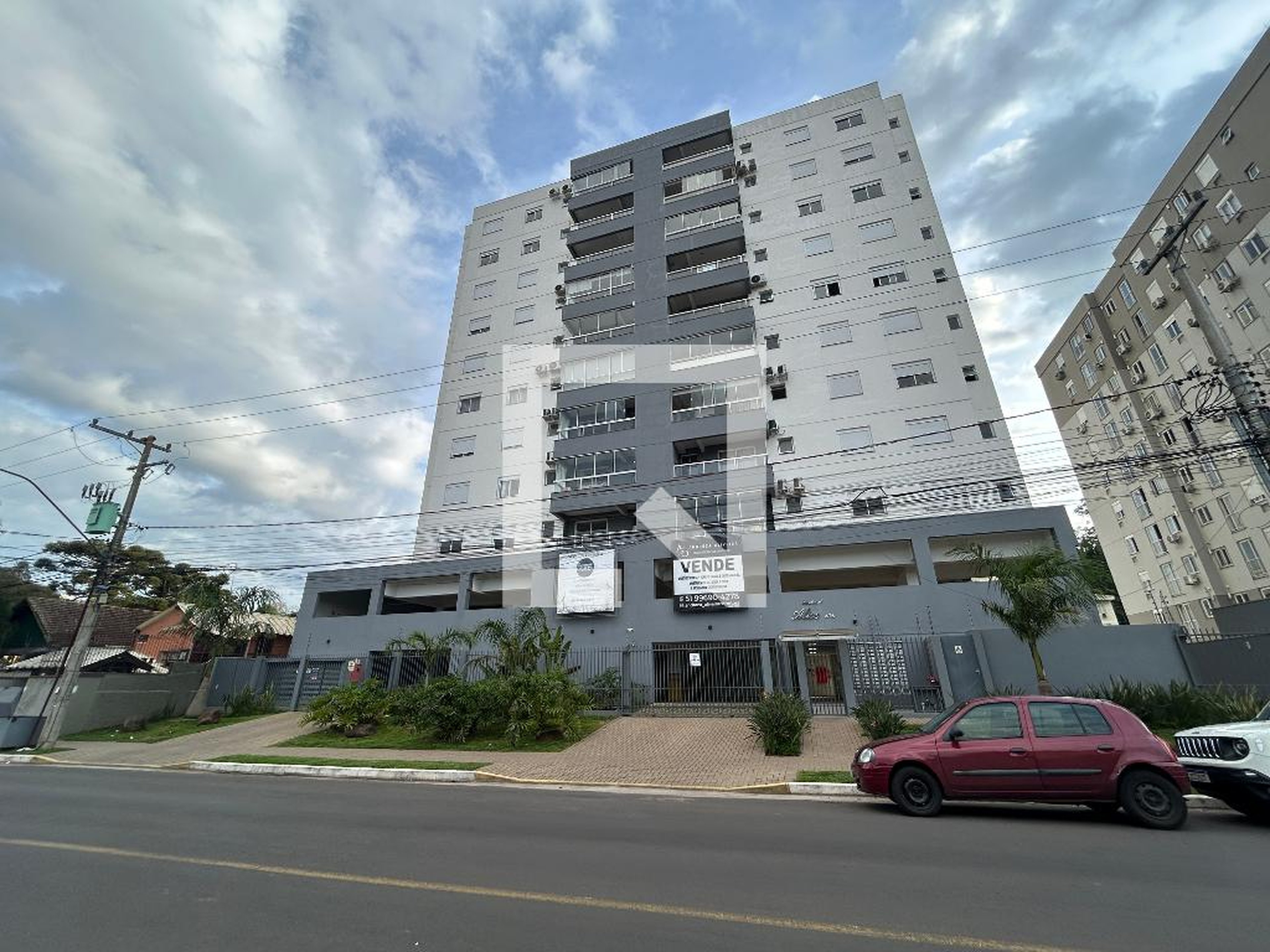 Fachada Condomínio em Rua João Wendelino Hennemann, 476