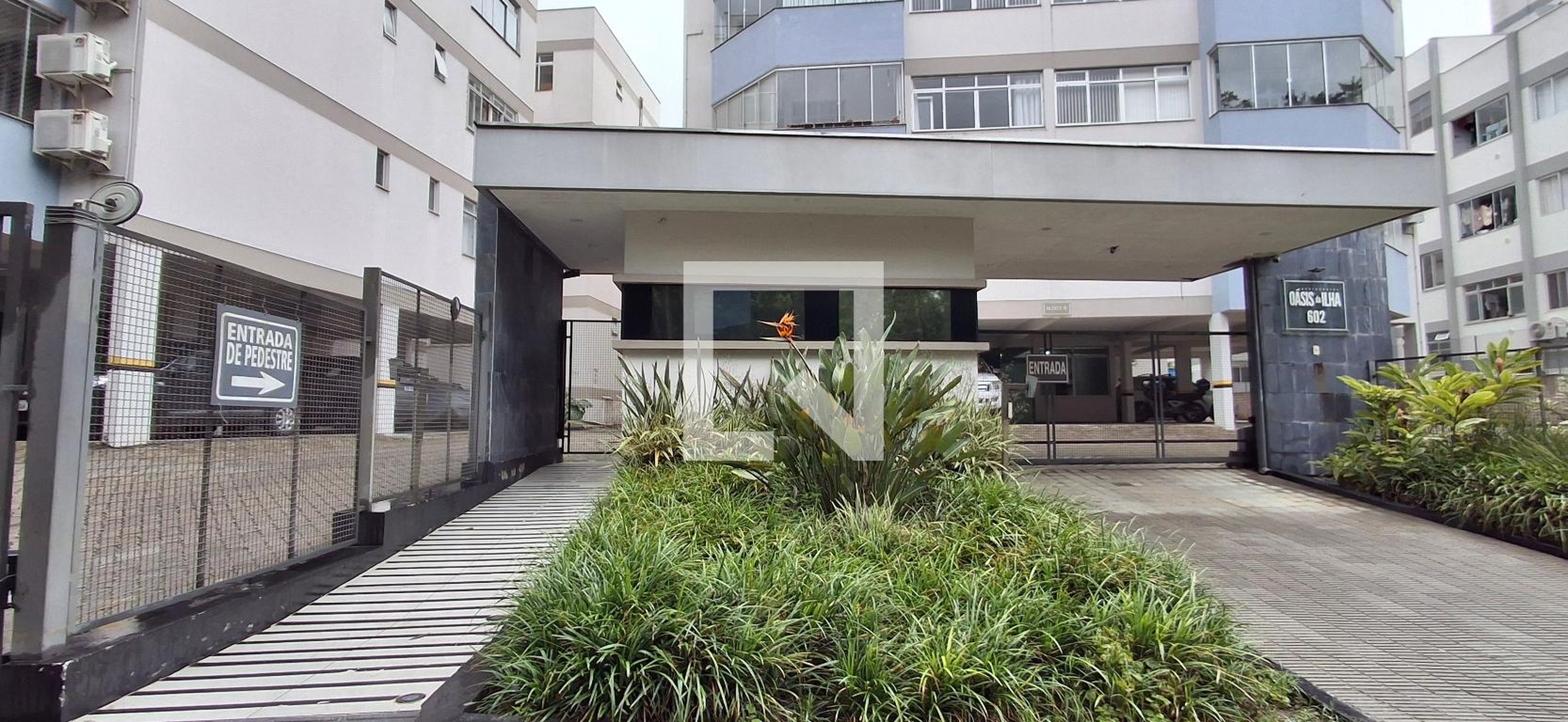 Fachada do Prédio Residencial Oásis da Ilha