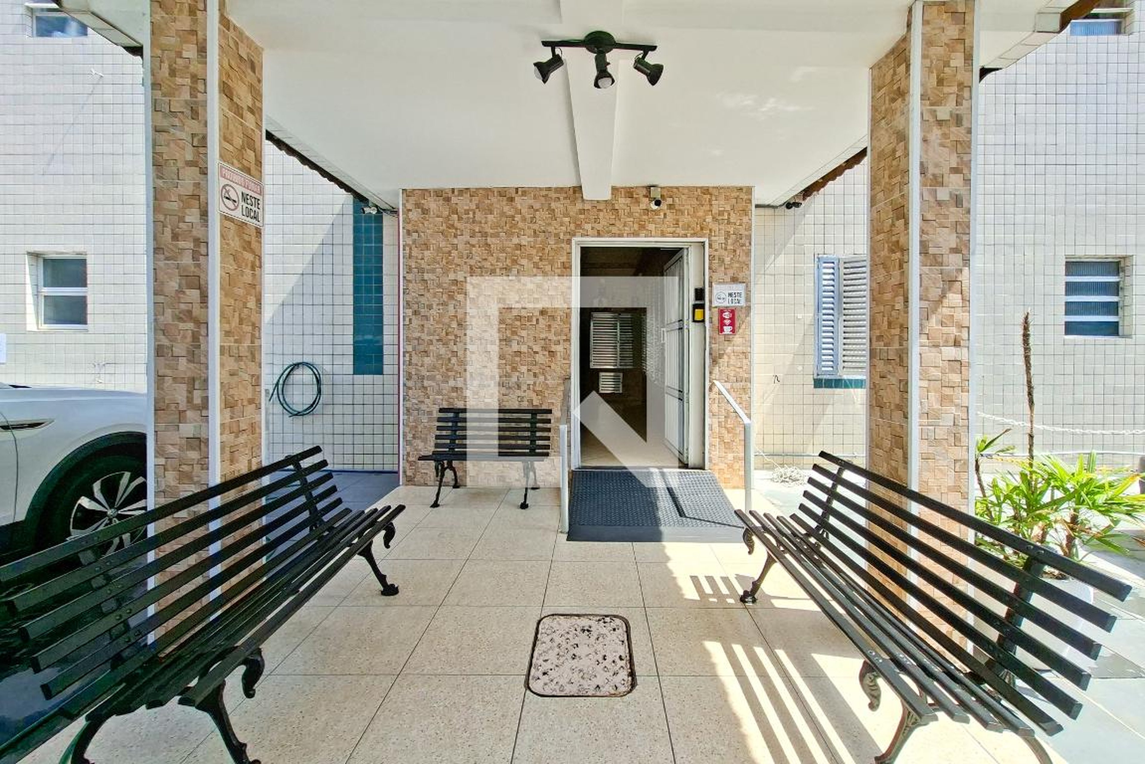 Hall de entrada - Edifício Santa Mônica II