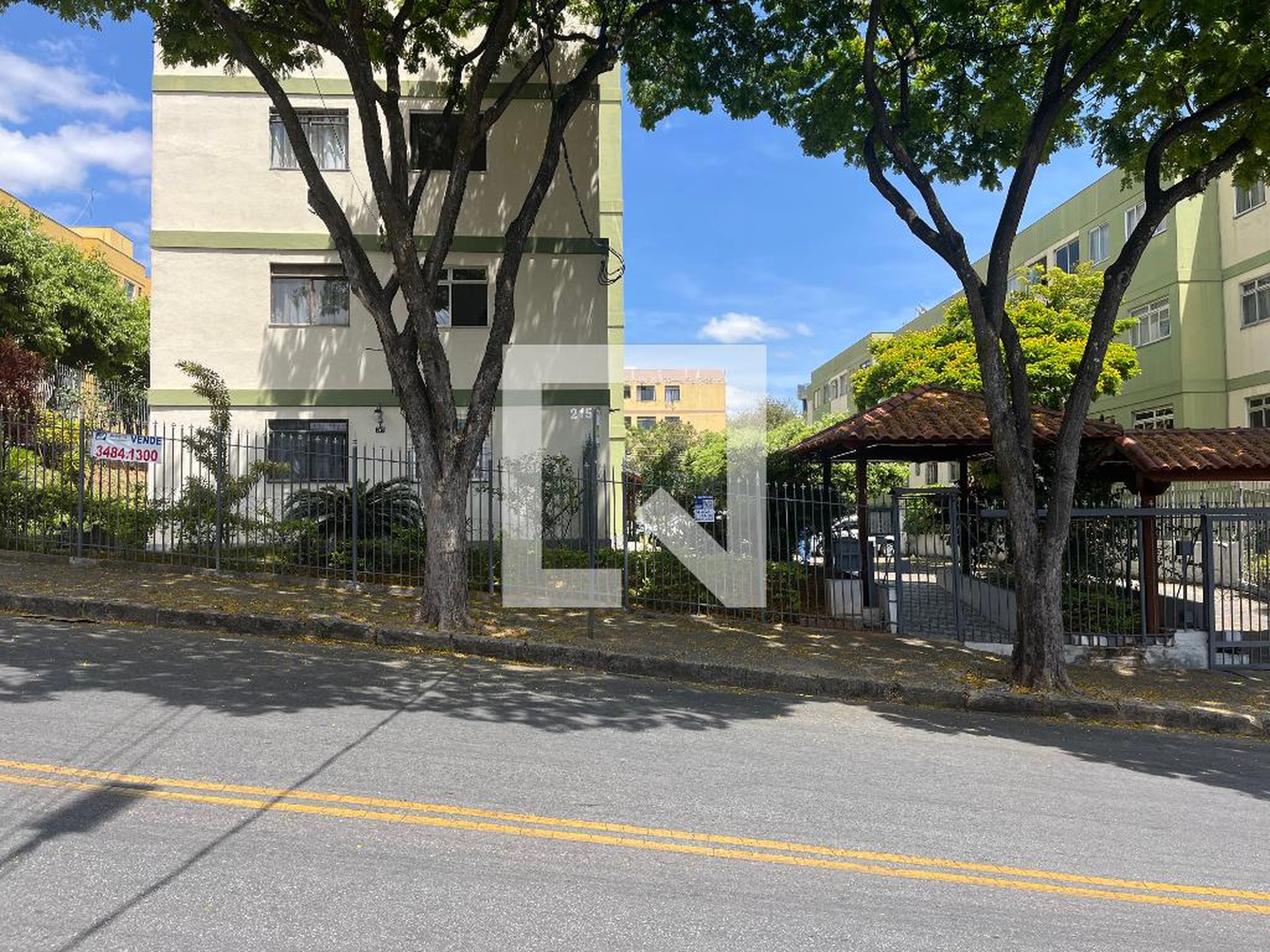 Fachada Condomínio Conjunto Habitacional do Residencial Heliópolis