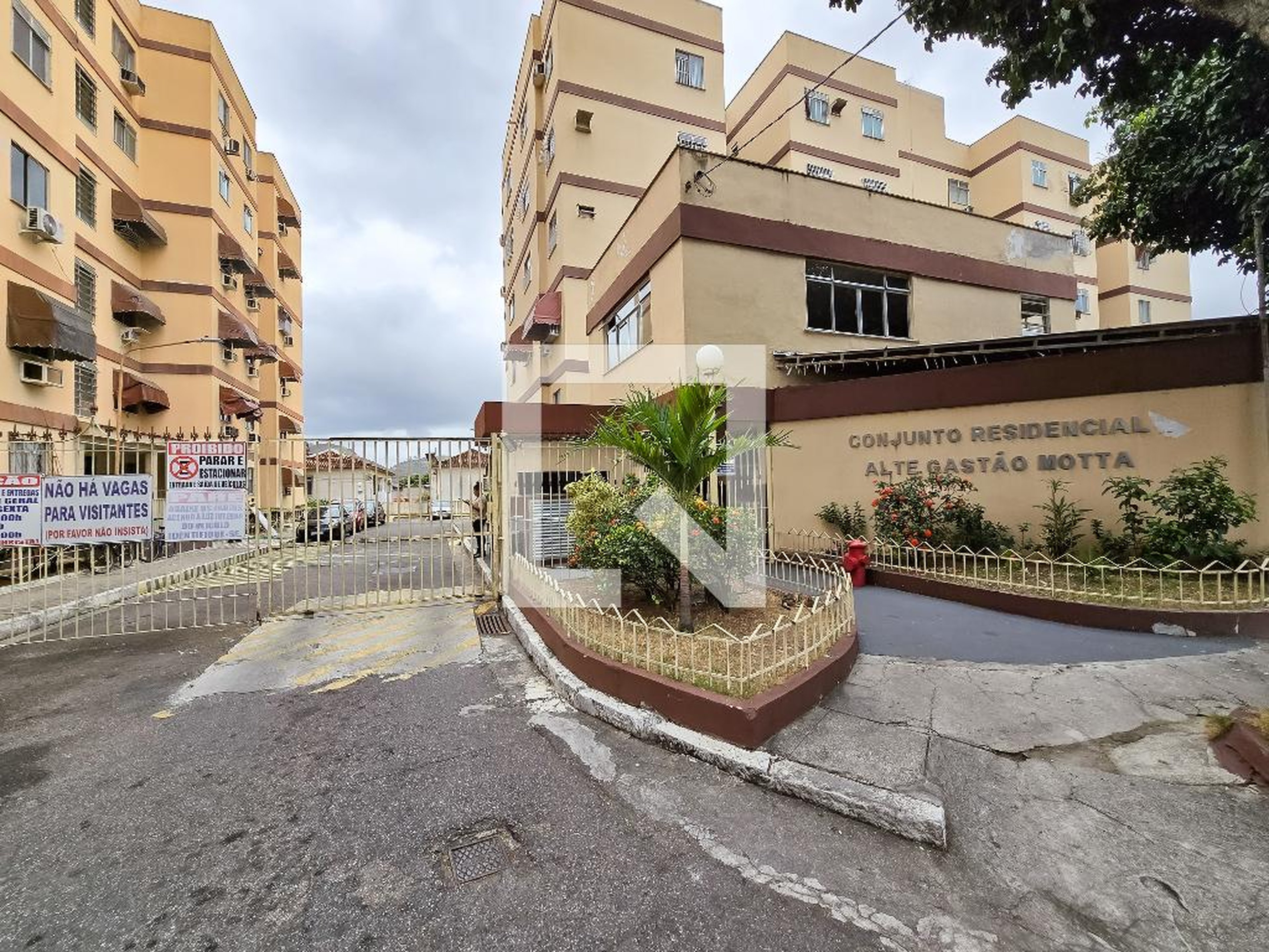 Fachada Residencial Almirante Gastão Motta