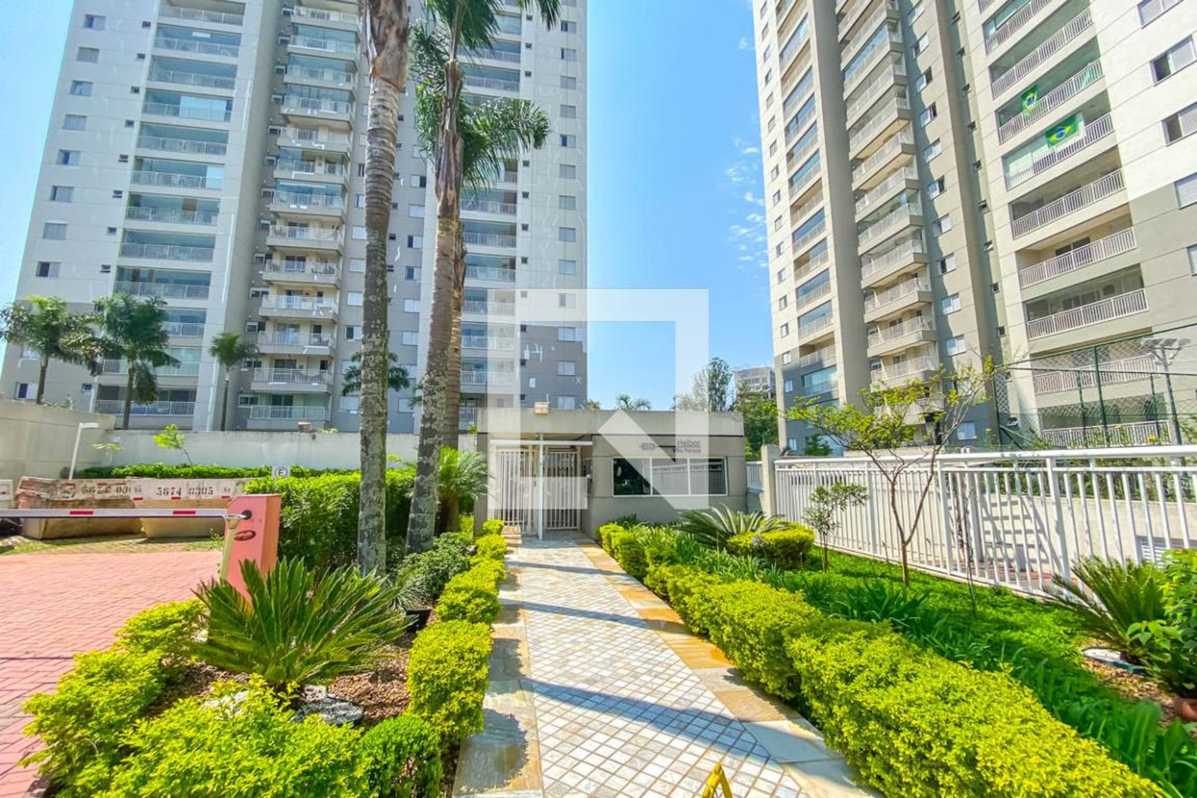 Fachada do Condomínio Condomínio Vitta Parque