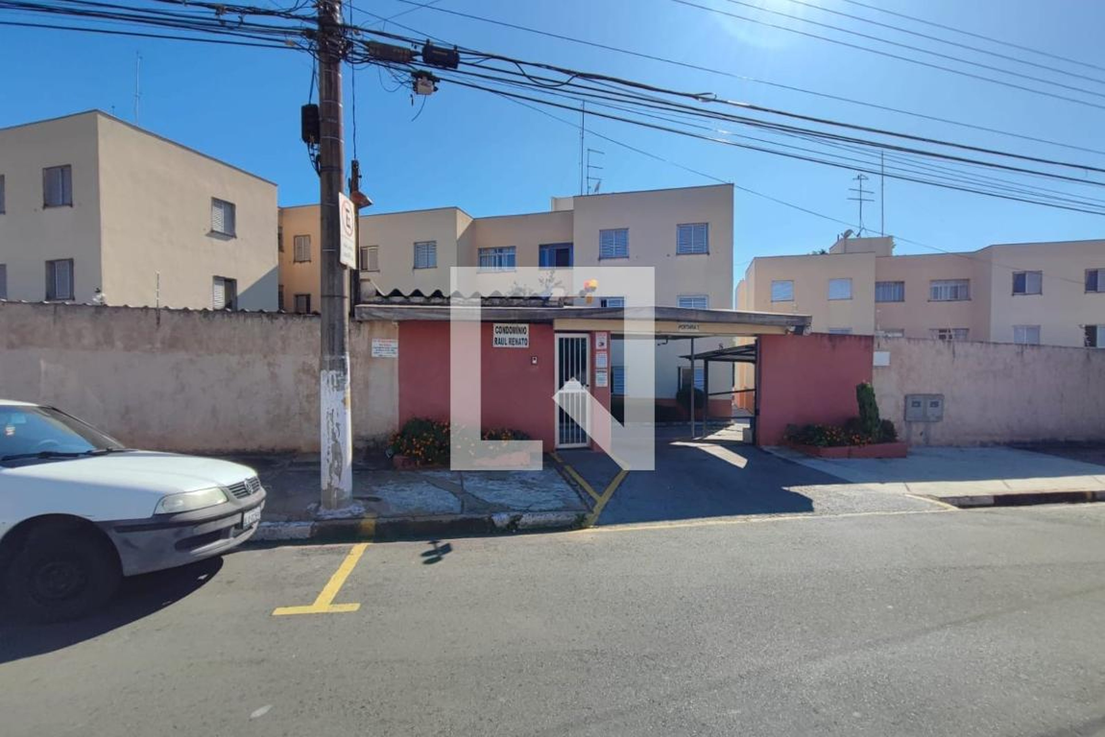 Fachada do Condomínio Residencial Raul Renato