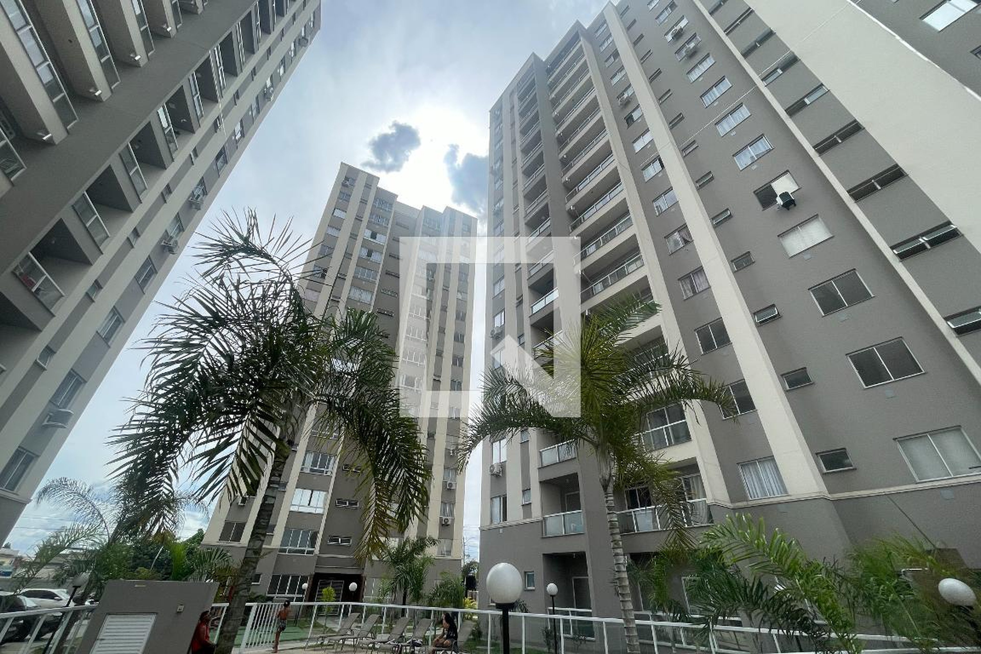 Fachada Condomínio Portal Recanto do Sabiá