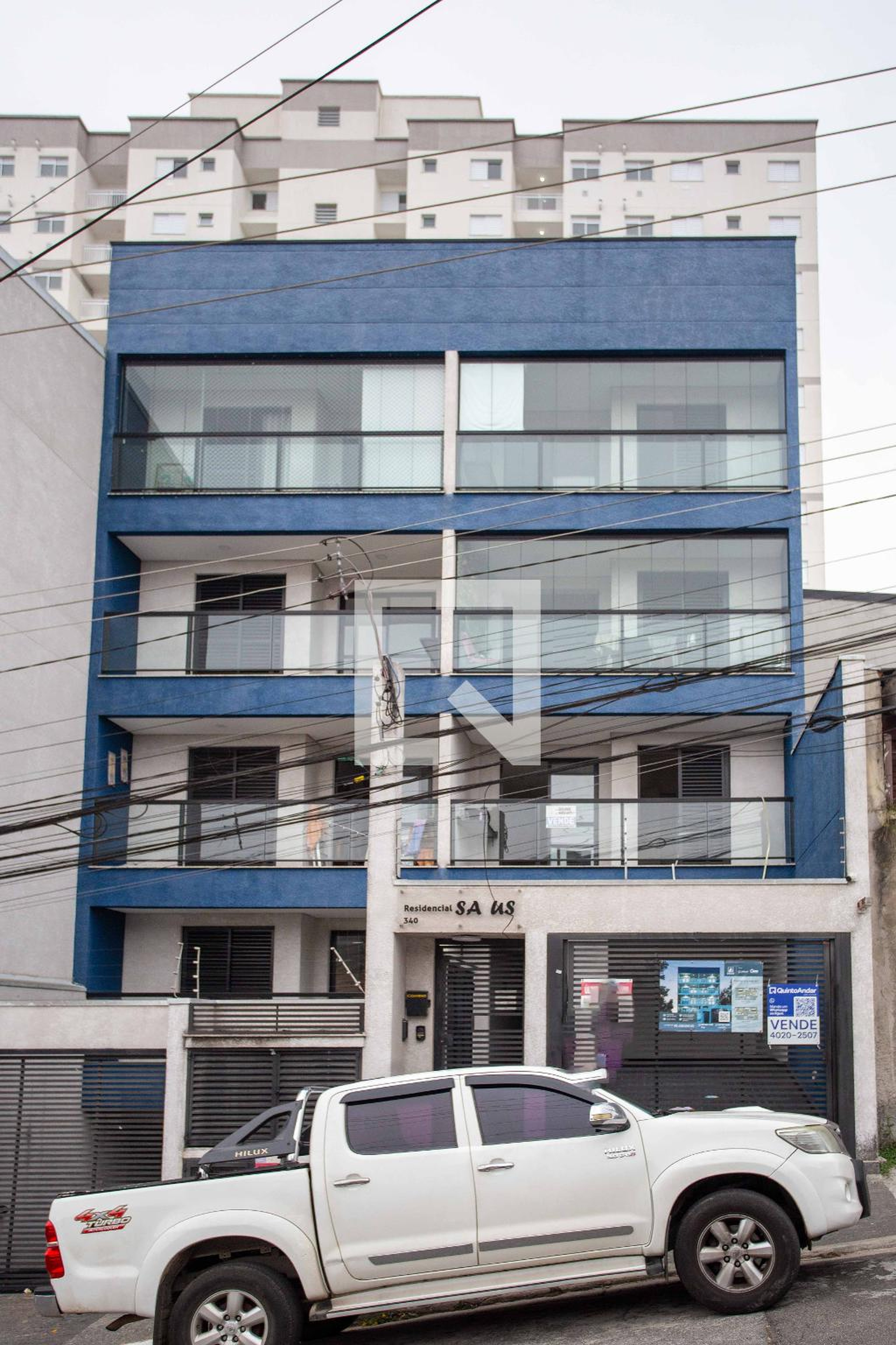 Fachada do Prédio Condomínio em Rua Torquarto Joaquim Rodrigues, 340