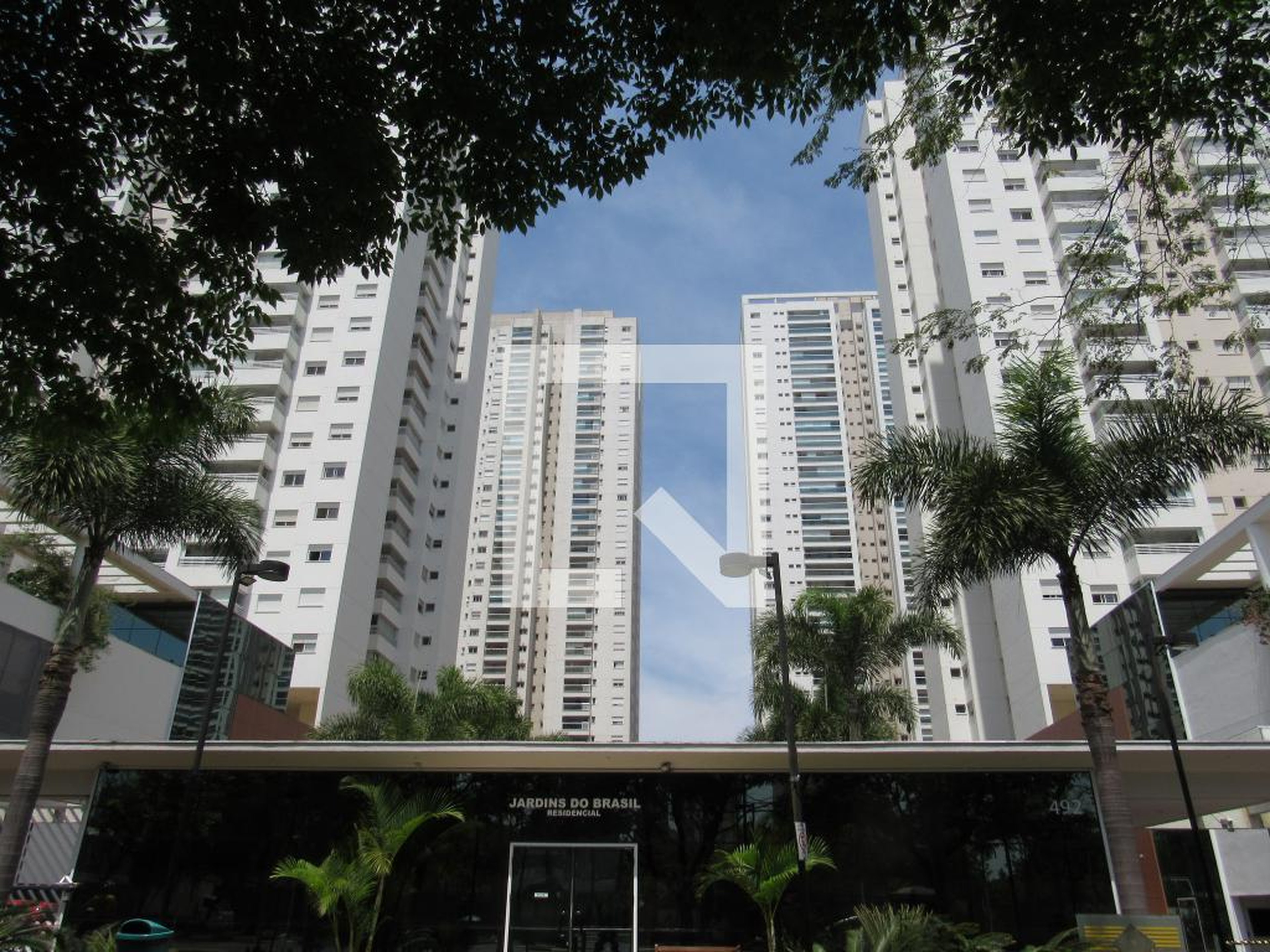 Fachada do Prédio Condomínio Jardins do Brasil