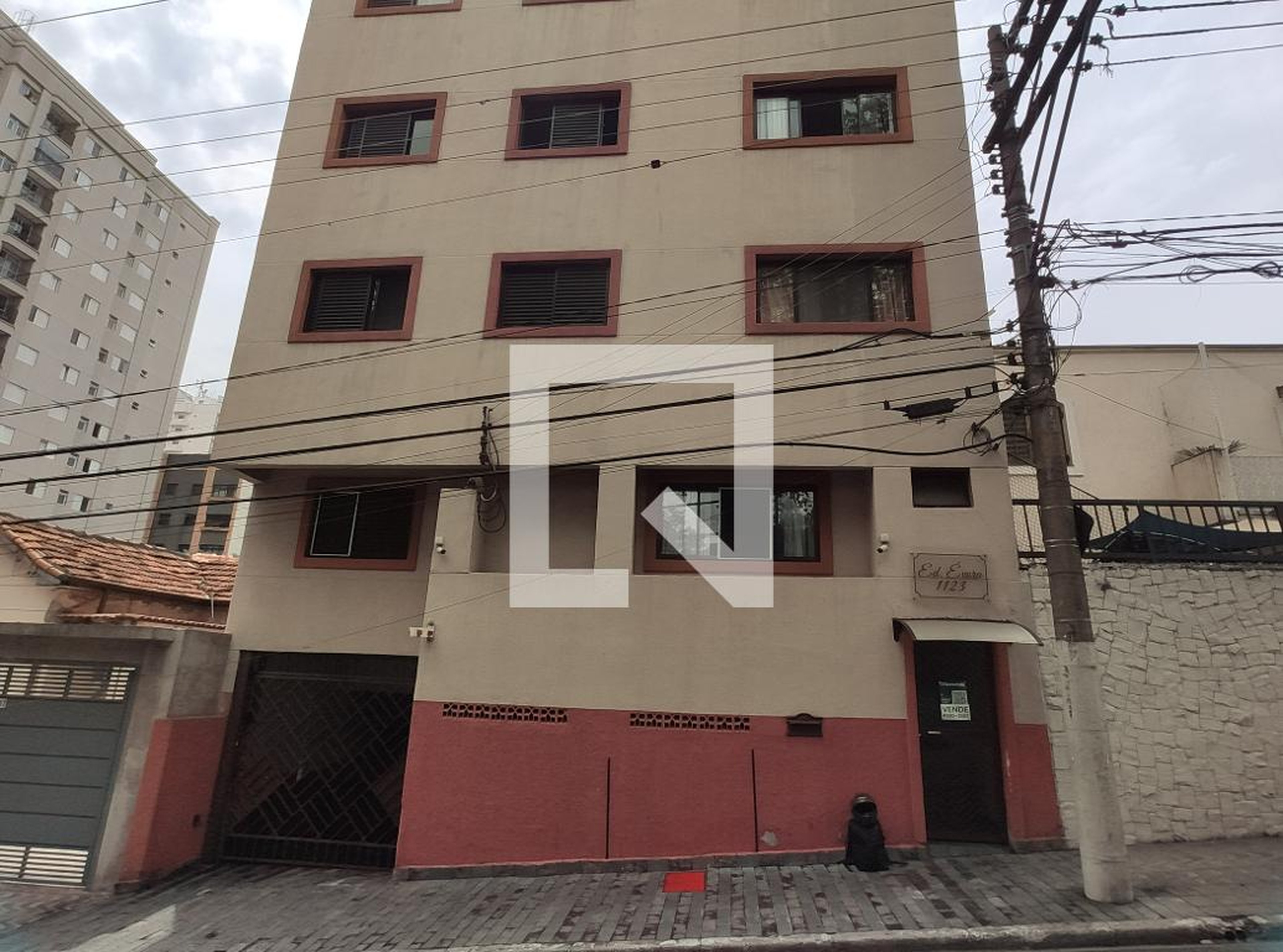 Fachada Condomínio em Avenida Doutor Augusto de Tolêdo, 1123