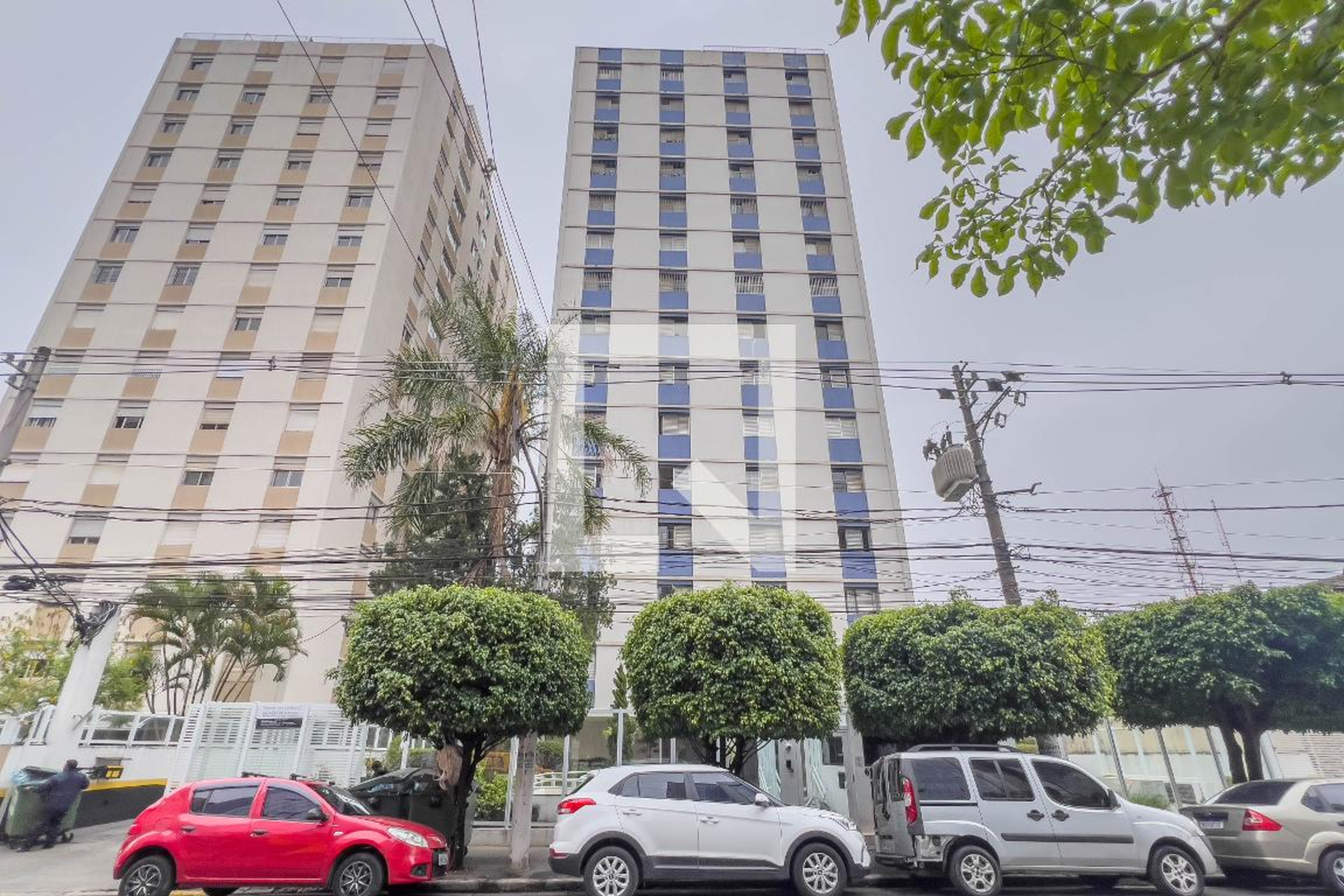 Fachada Condomínio Conjunto Residencial Paranapuan B e D