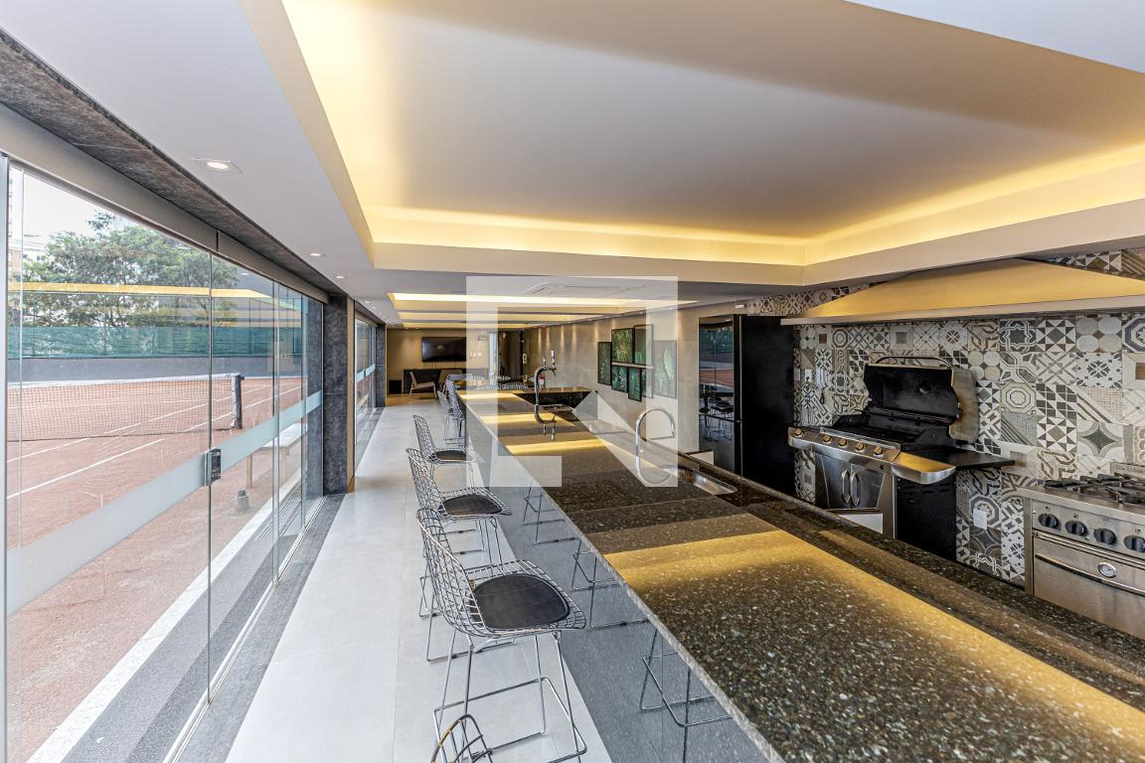 Área comum - Ed Green Tower Tennis Residence