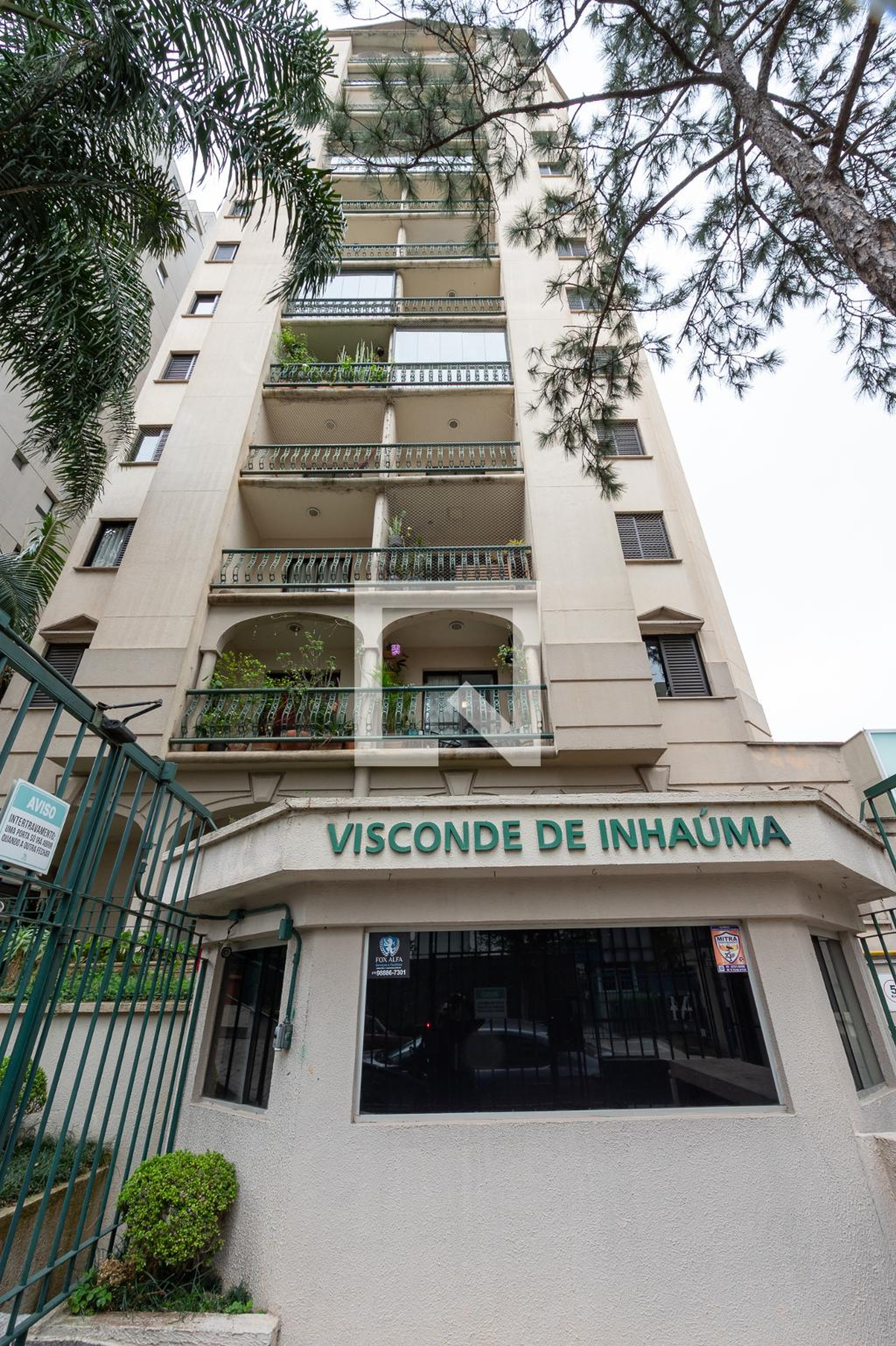 Fachada Condomínio Visconde de Inhauma