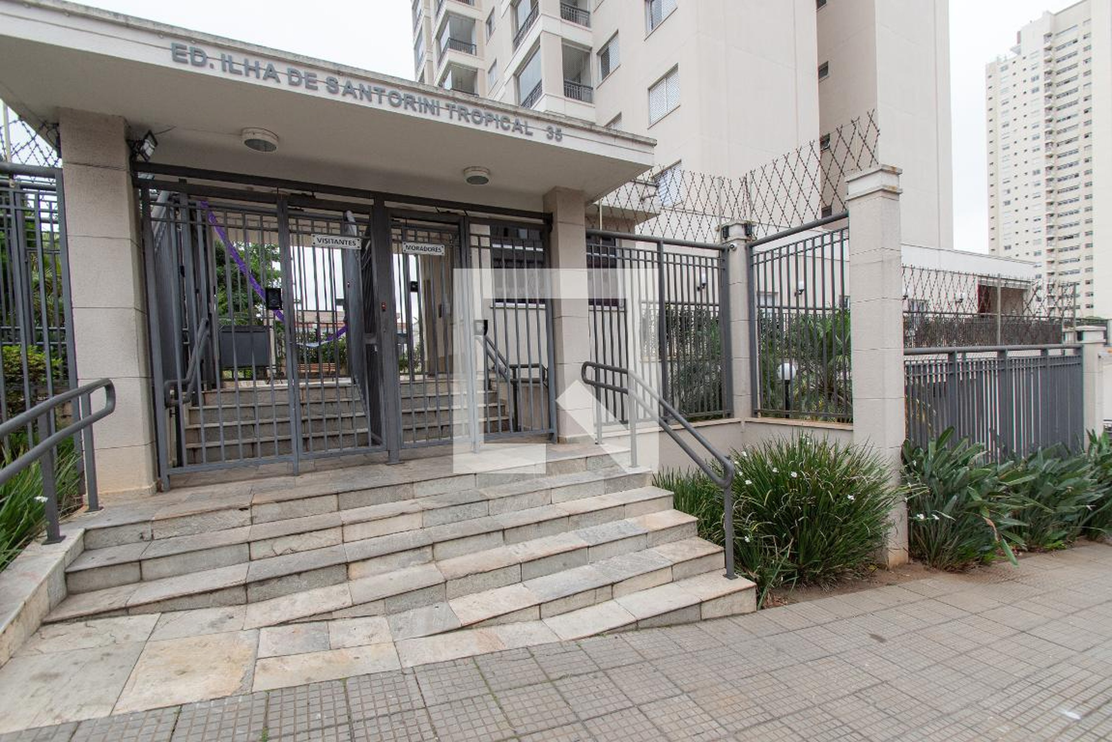 Fachada Condomínio Ilha de Santorini Tropical