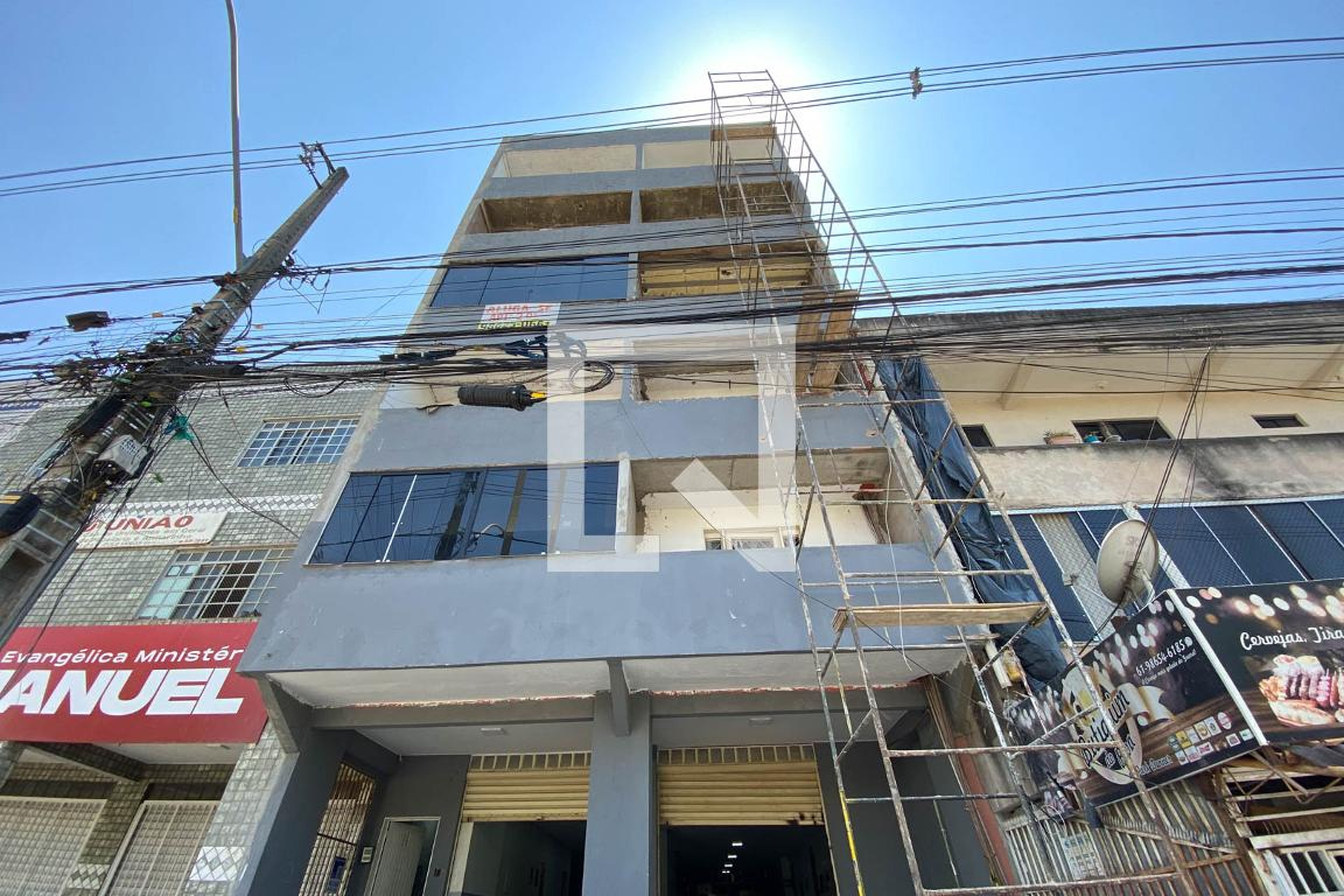 Fachada Condomínio em SRIA II PÓLO DE MODA RUA 21 LT 2, s/n