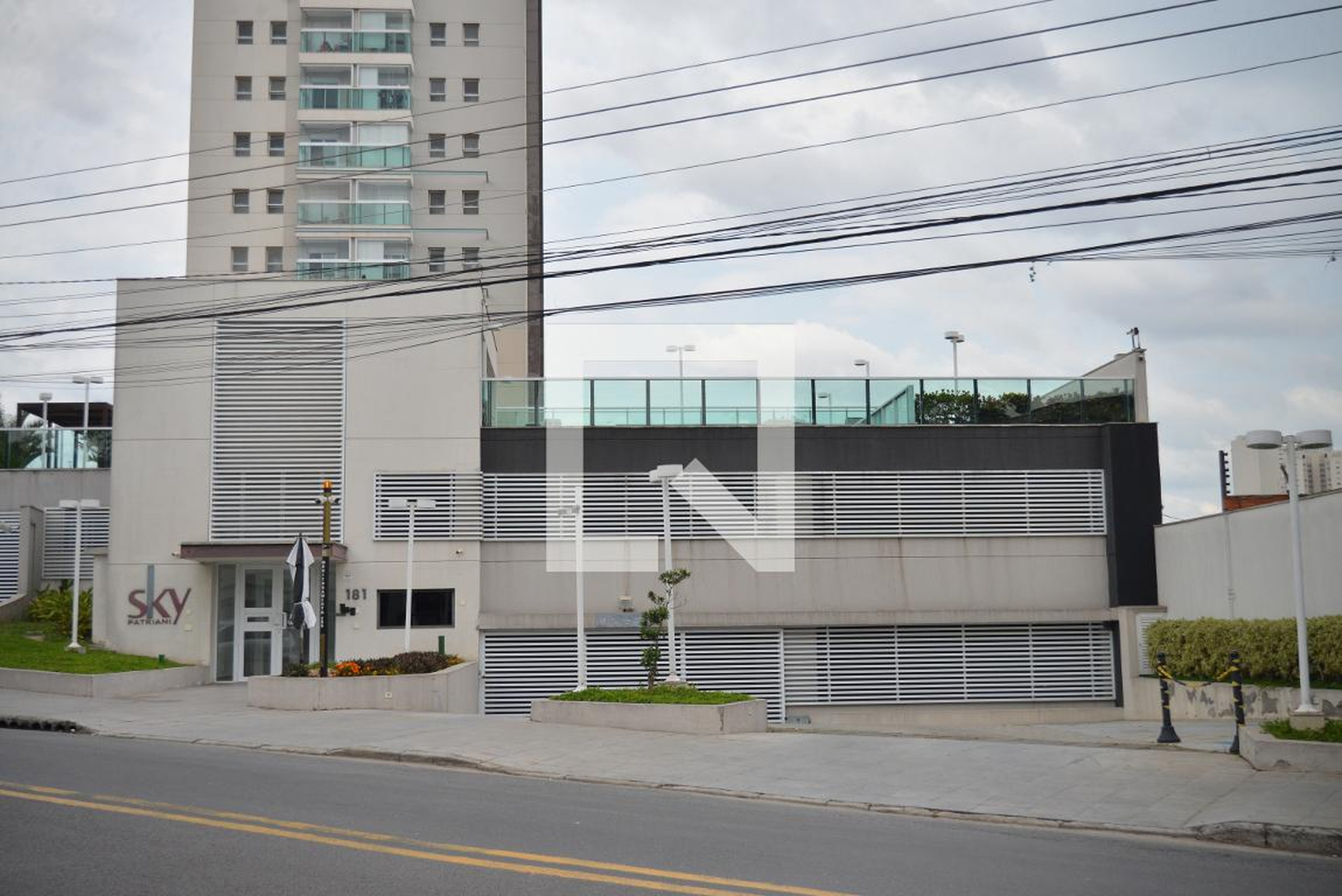 Fachada Condomínio Sky Patriani