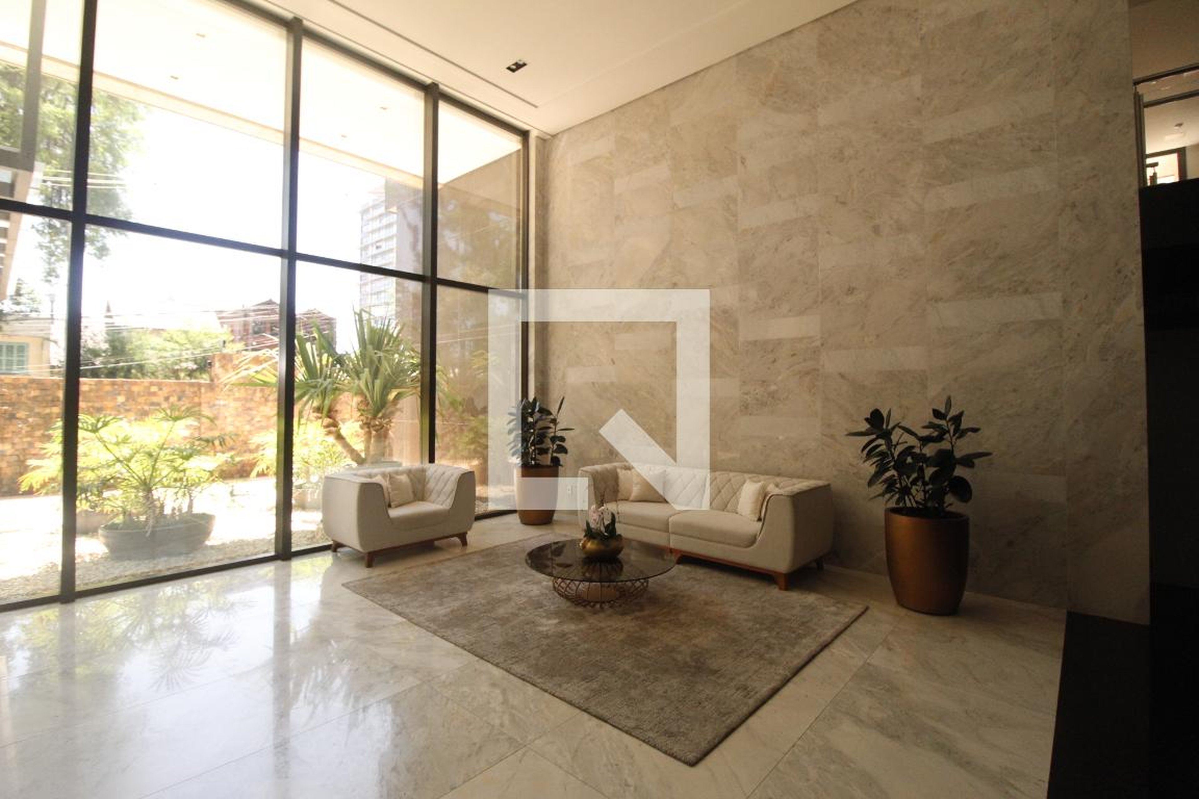 Hall social - Residencialedifício Royal