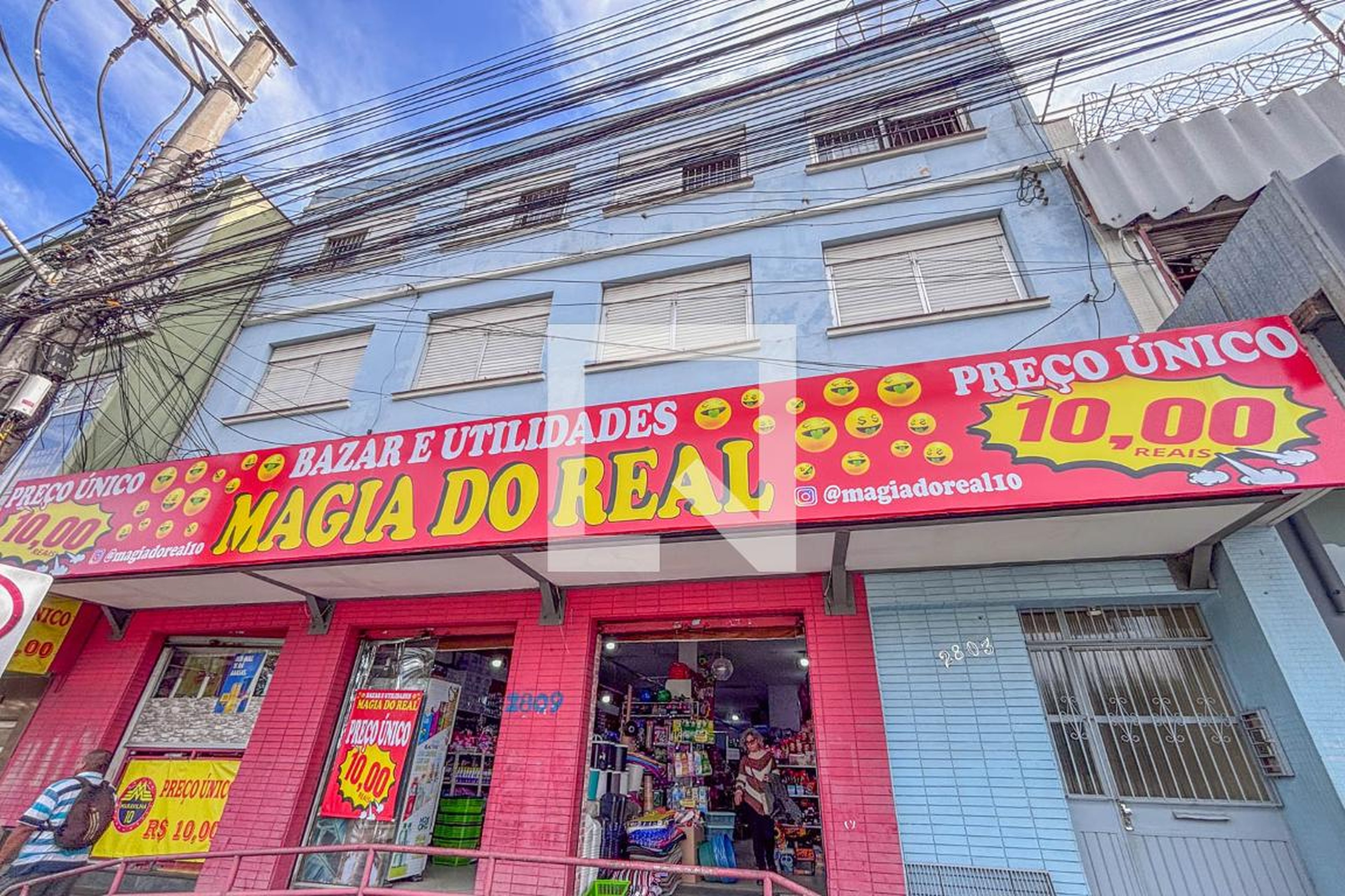Fachada Condomínio em Avenida Bento Gonçalves, 2803