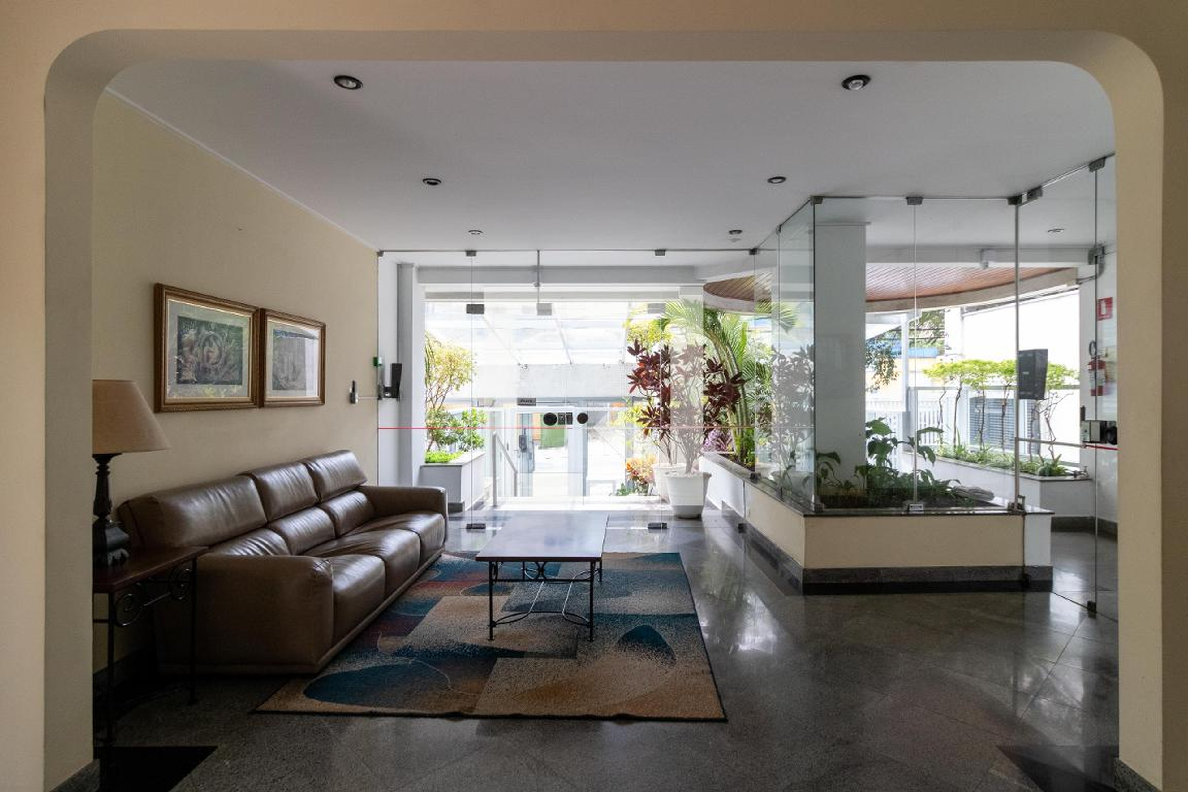 Hall social - Maison Dallas