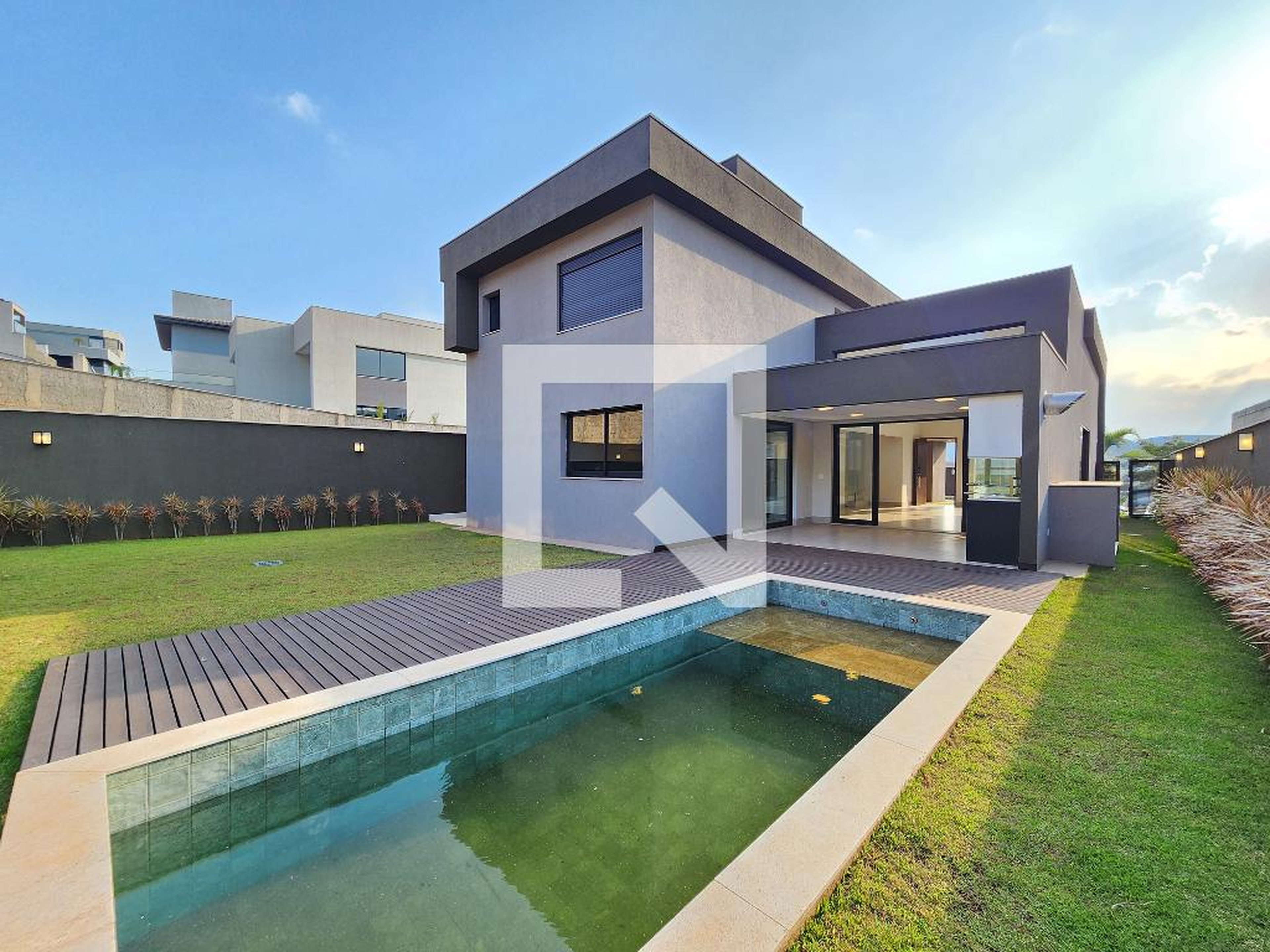 Área Externa Condomínio em Alameda dos Rios, 650