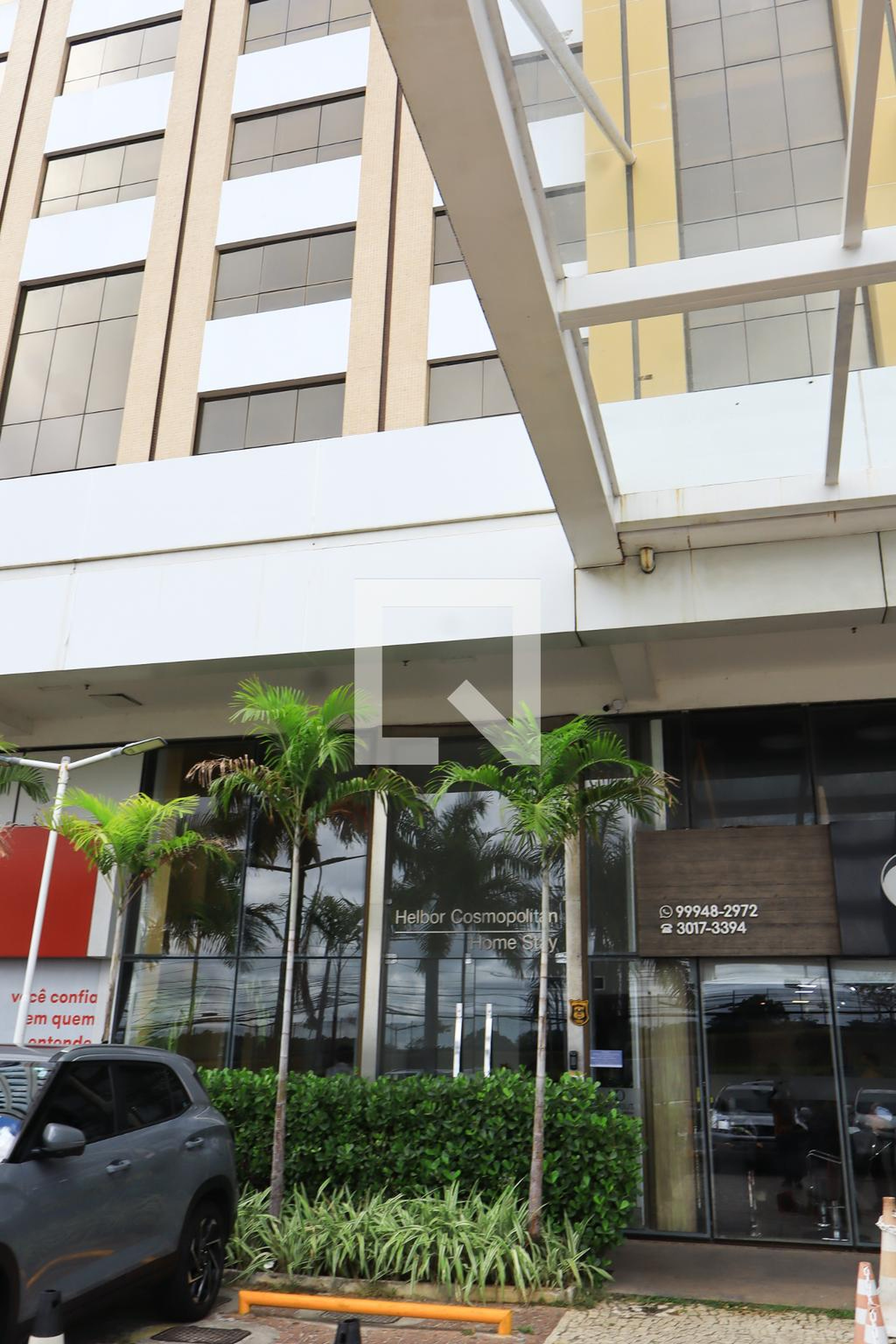 Fachada do Prédio Condomínio Helbor Cosmopolitan Home Stay & oficces
