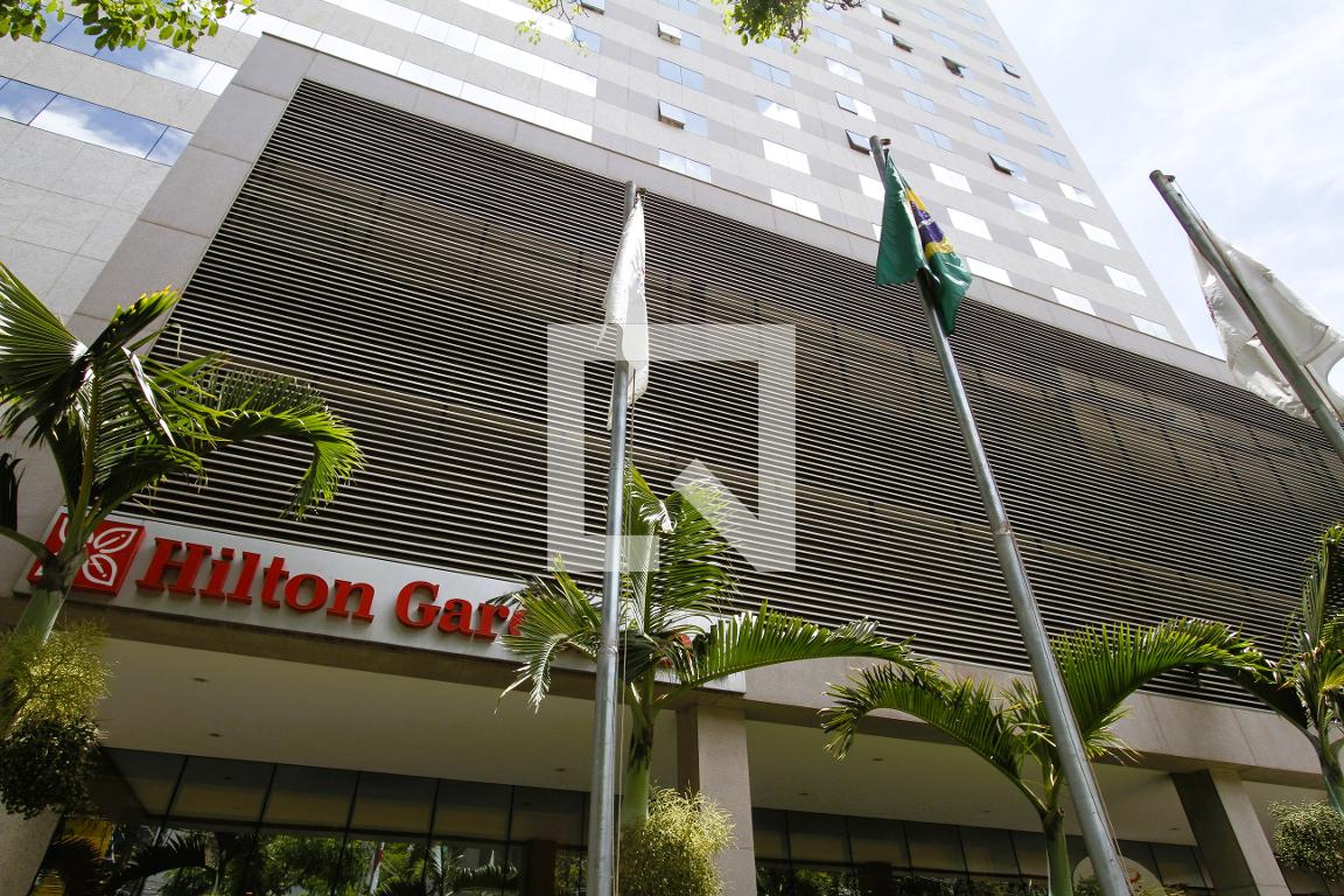 Fachada Condomínio Hilton Garden Inn Belo Horizonte