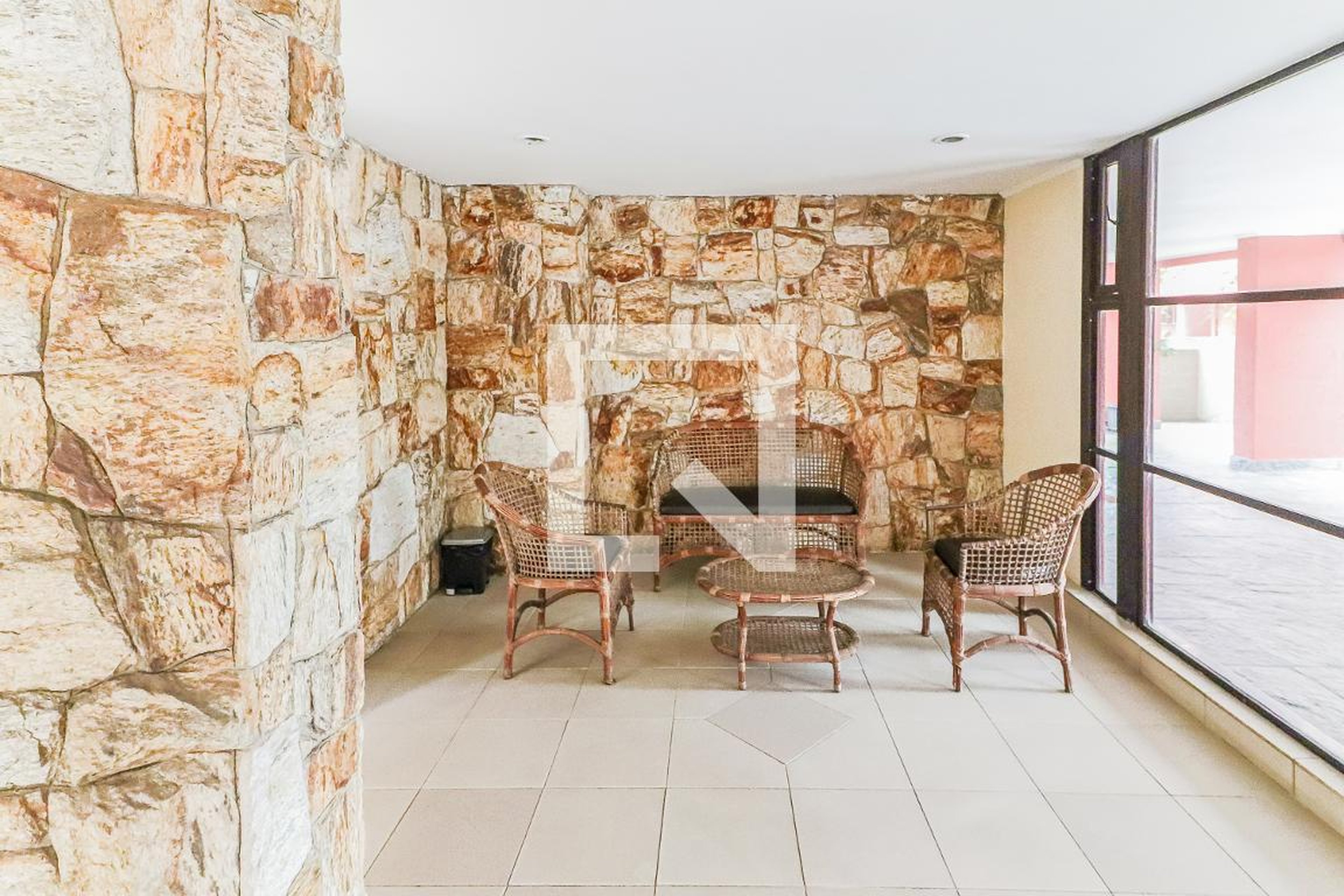 Hall de entrada - Conjunto Residencial Novo Mundo