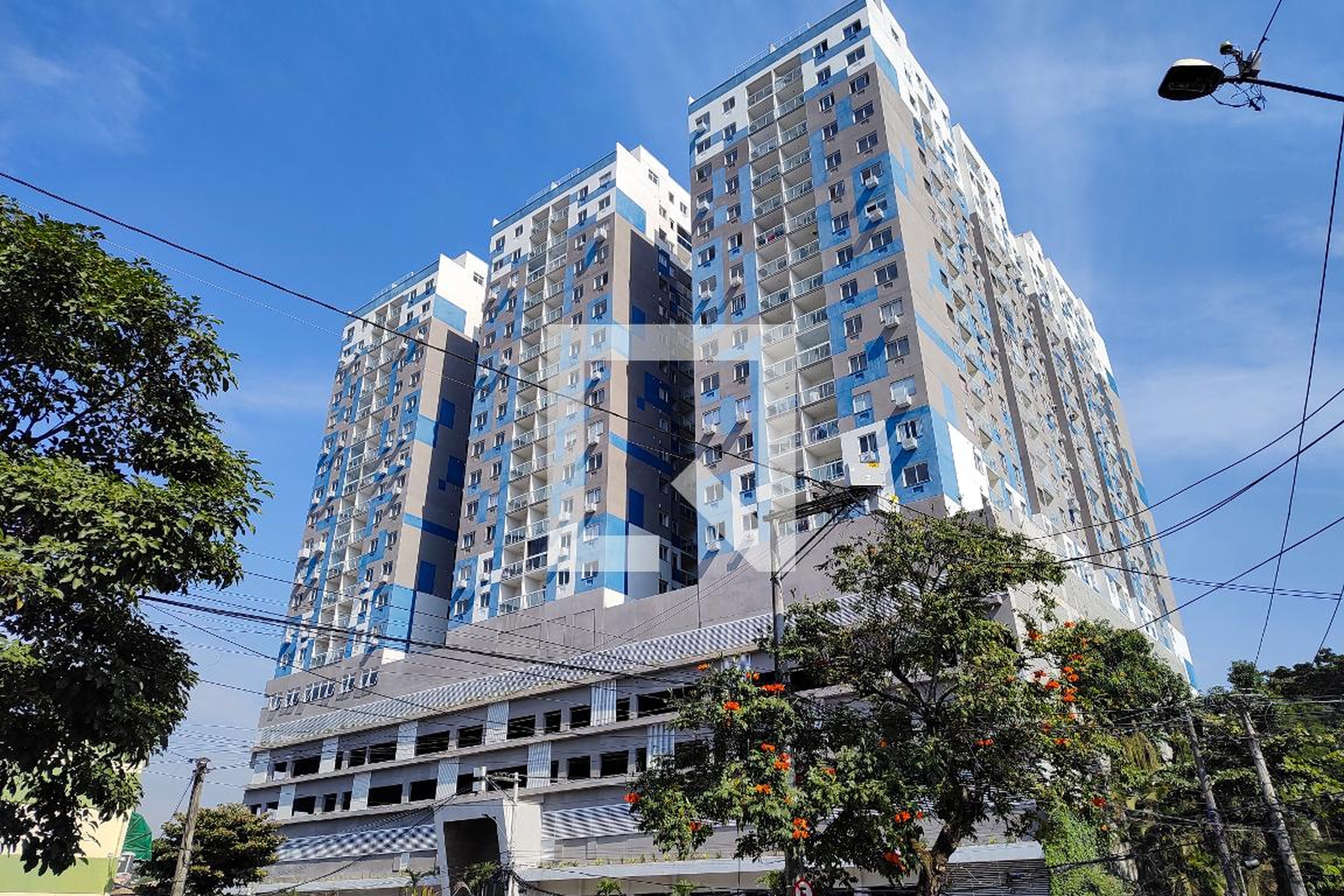 Fachada do condomínio Condomínio Jardim Central 2