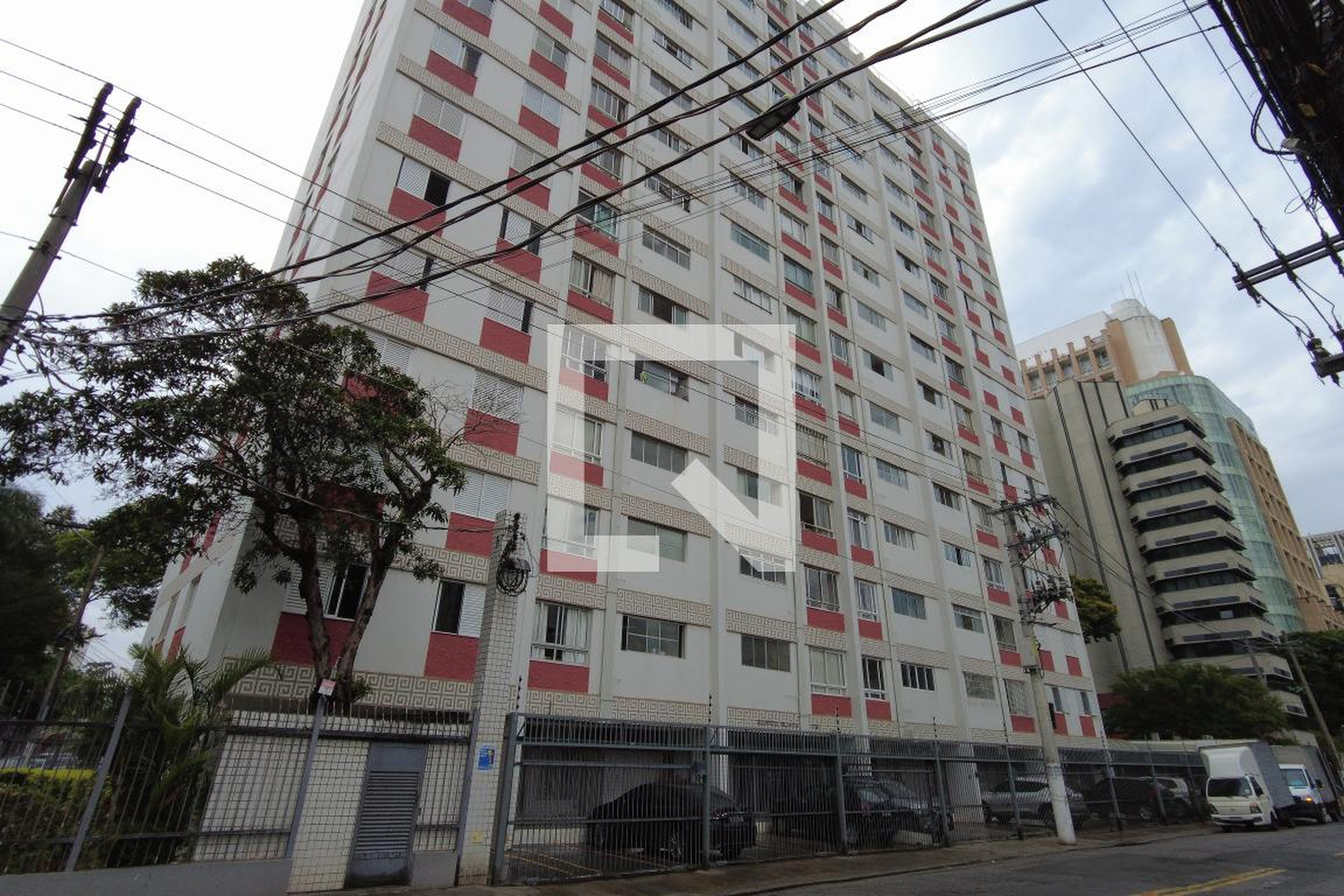 Fachada Condomínio Conjunto Brooklin