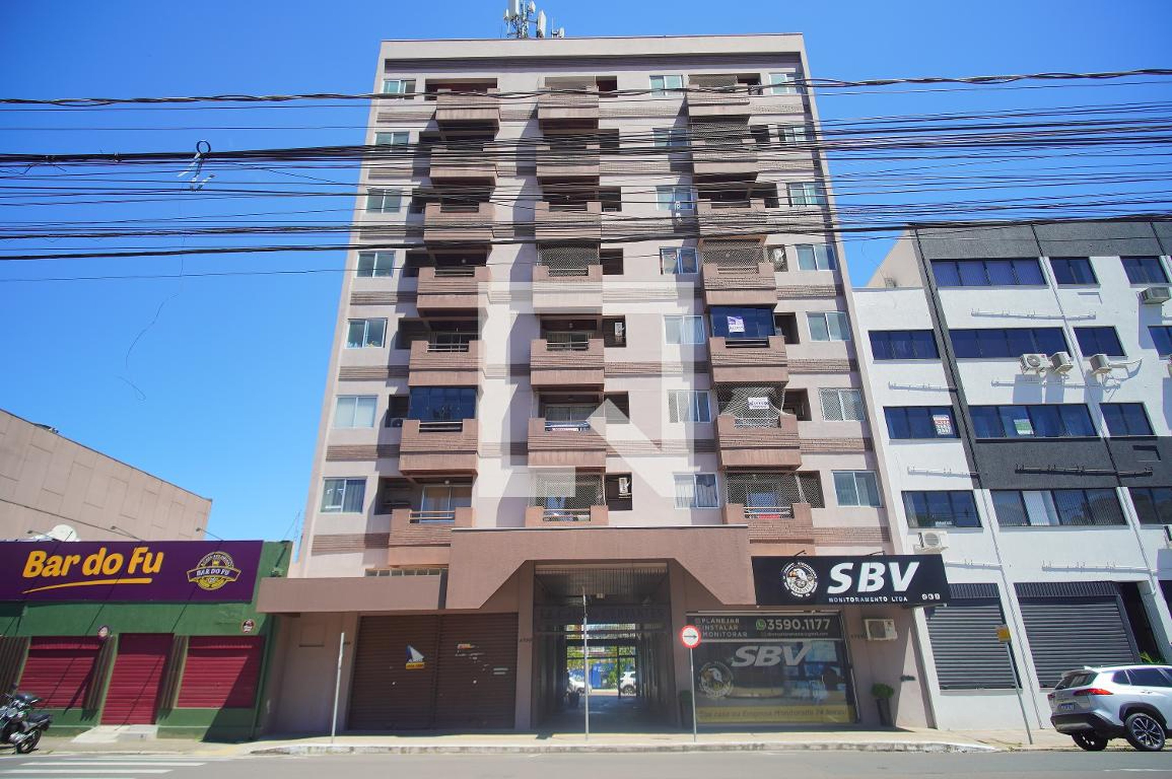 Fachada Condomínio em Avenida Pedro Adams Filho, 4700