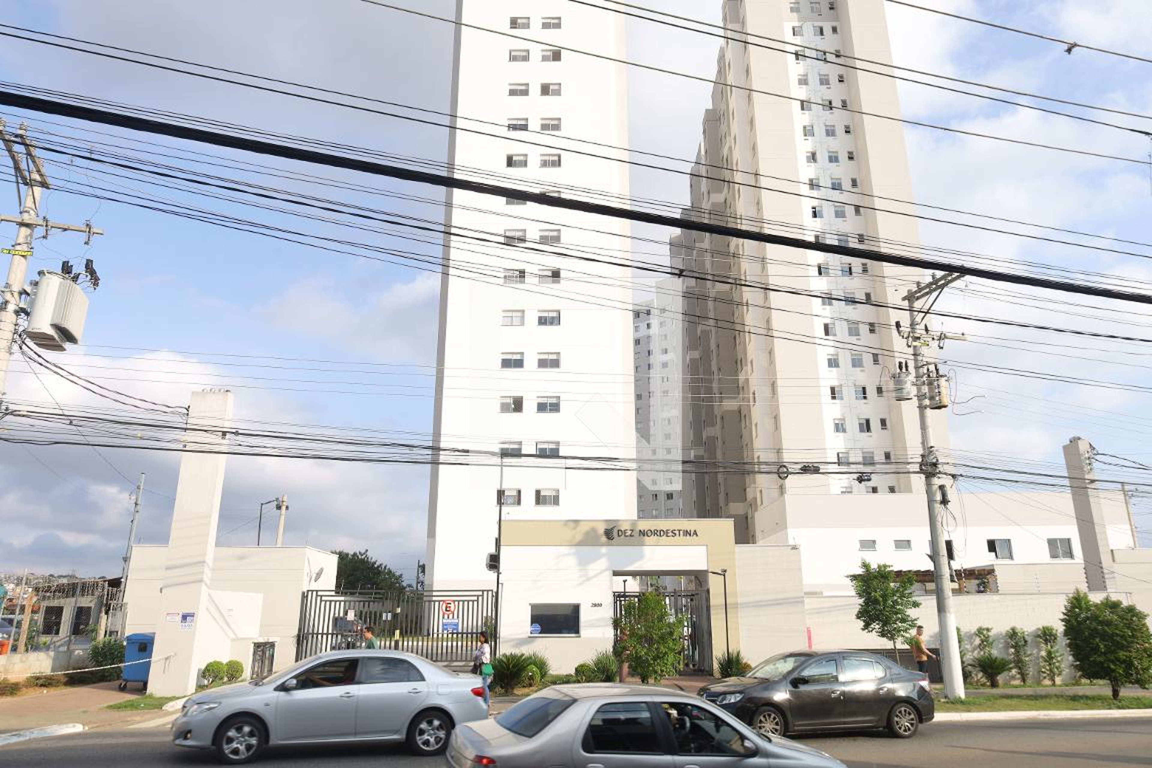 Fachada do condomínio Residencial Dez Nordestina