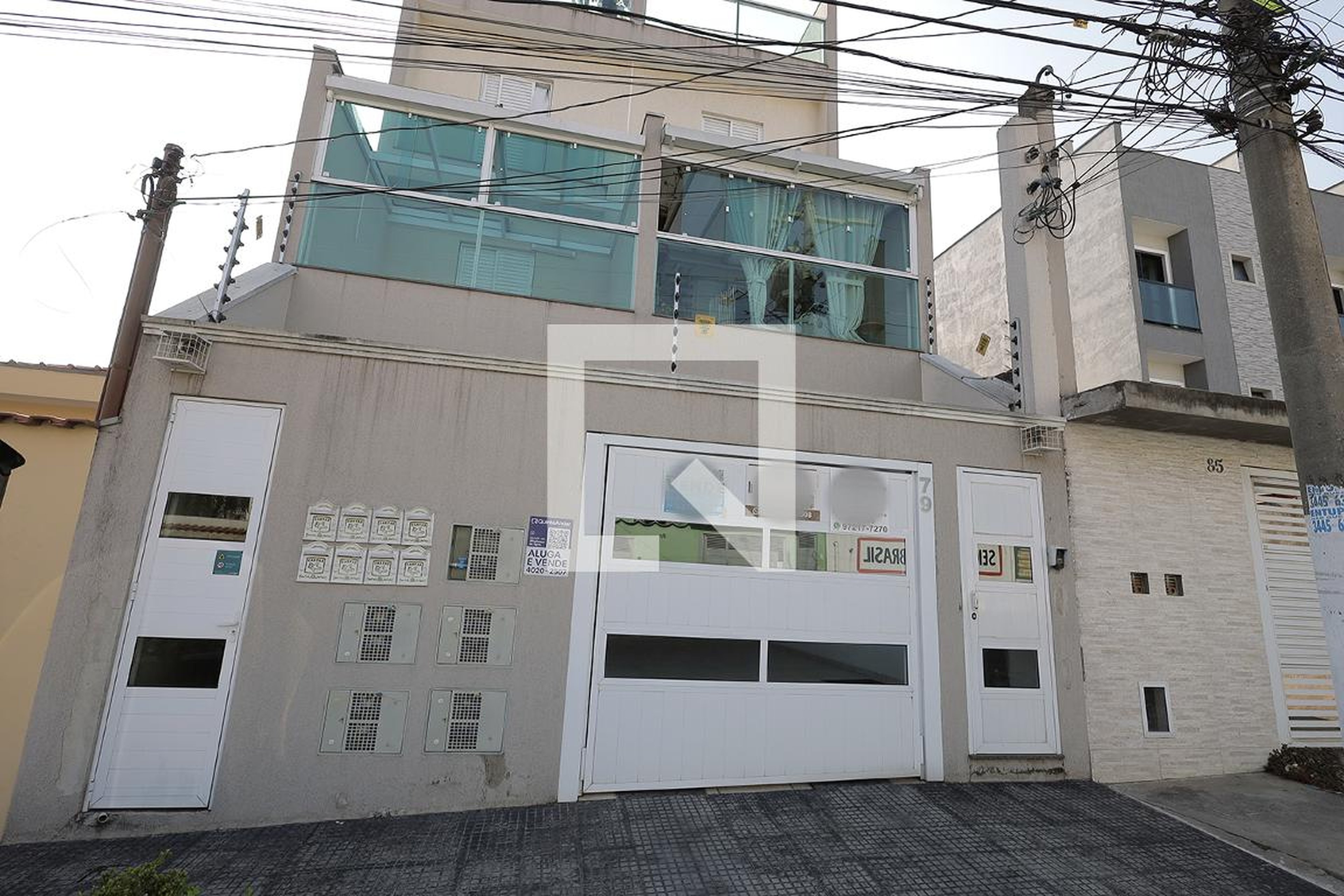 Fachada Condomínio em Rua Lisboa, 79