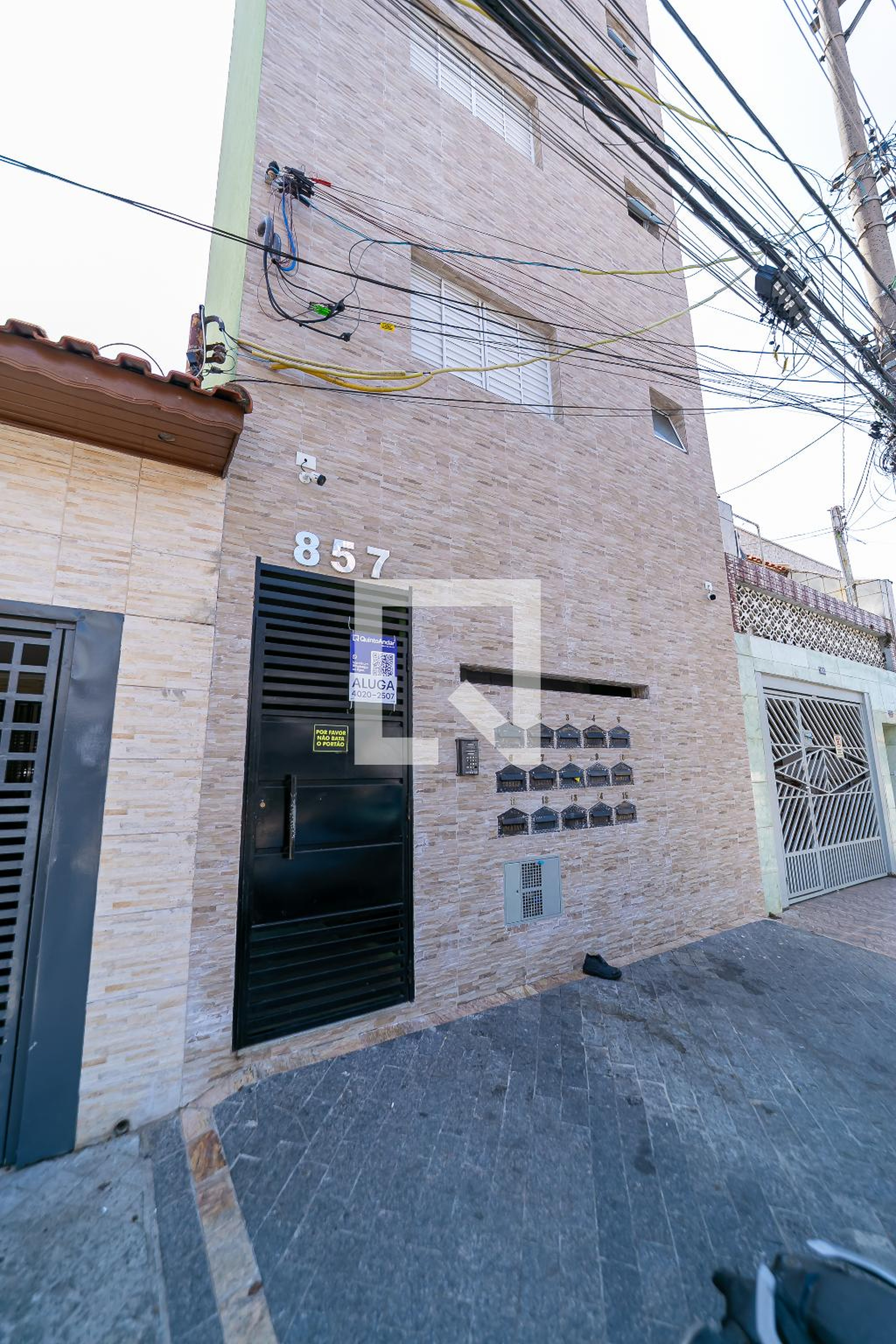 Fachada Condomínio em Rua Antônio La Giudice, 857