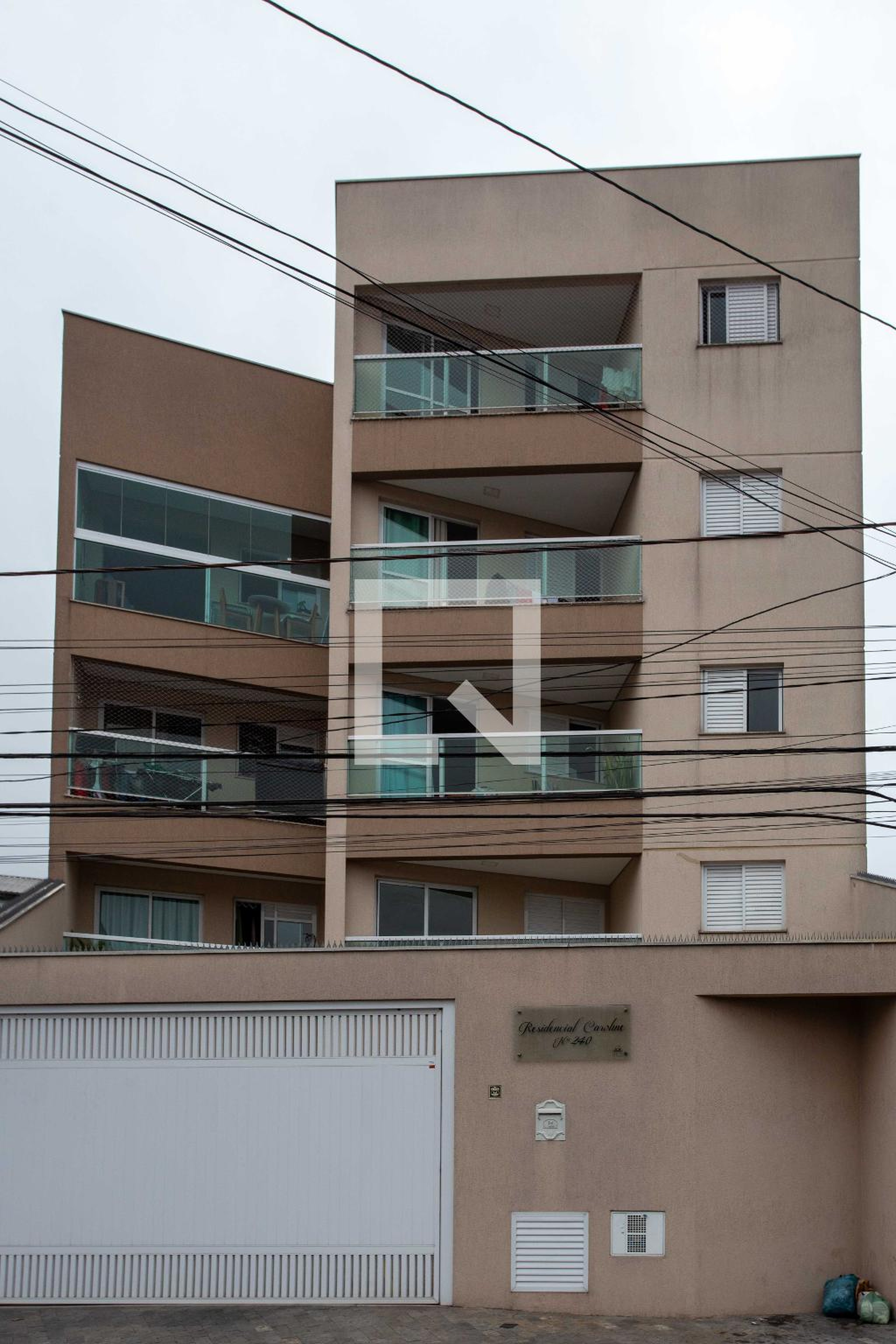 Fachada do Prédio Condomínio em Rua Araraquara, 240