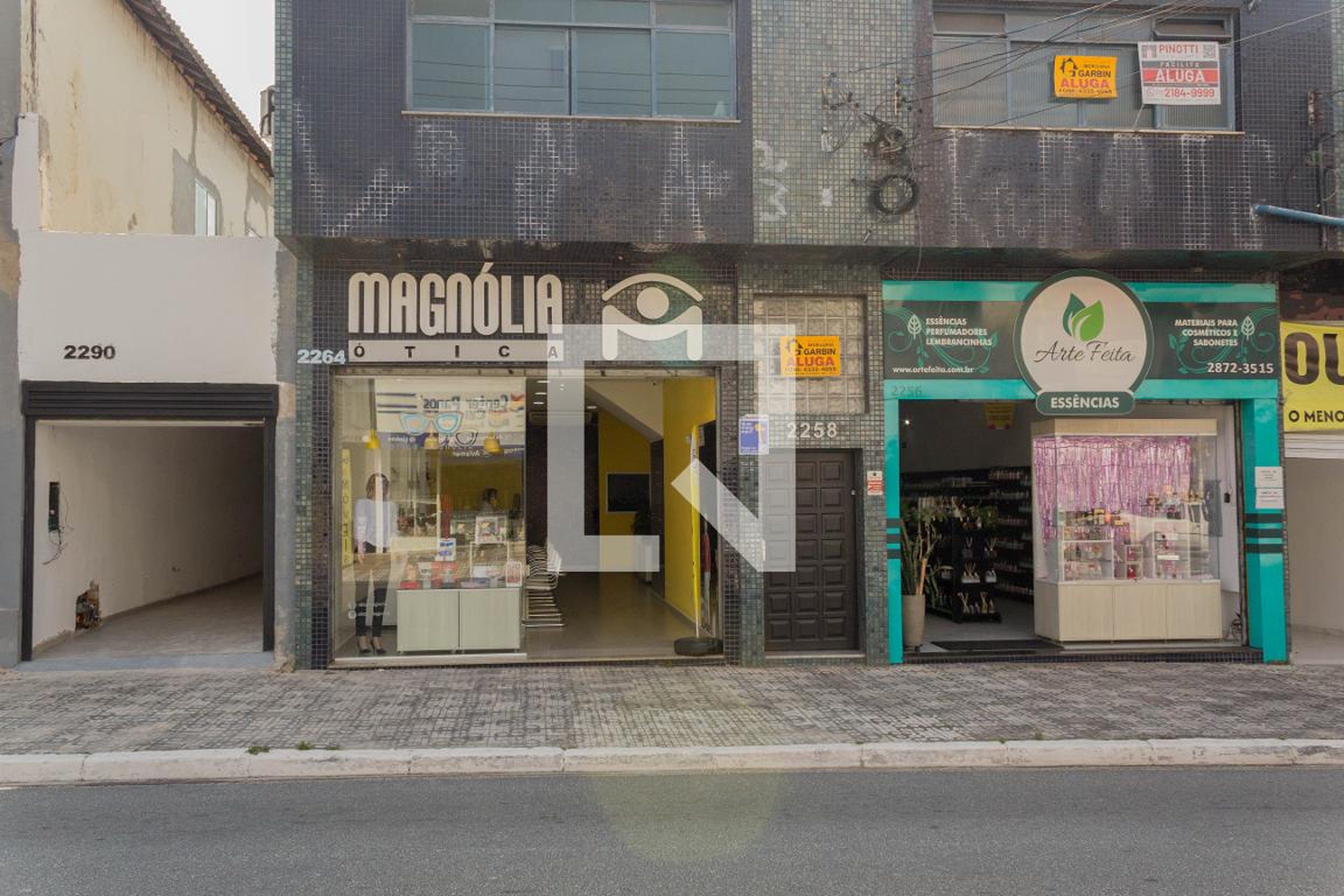 Fachada Condomínio em Rua Marechal Deodoro, 2258
