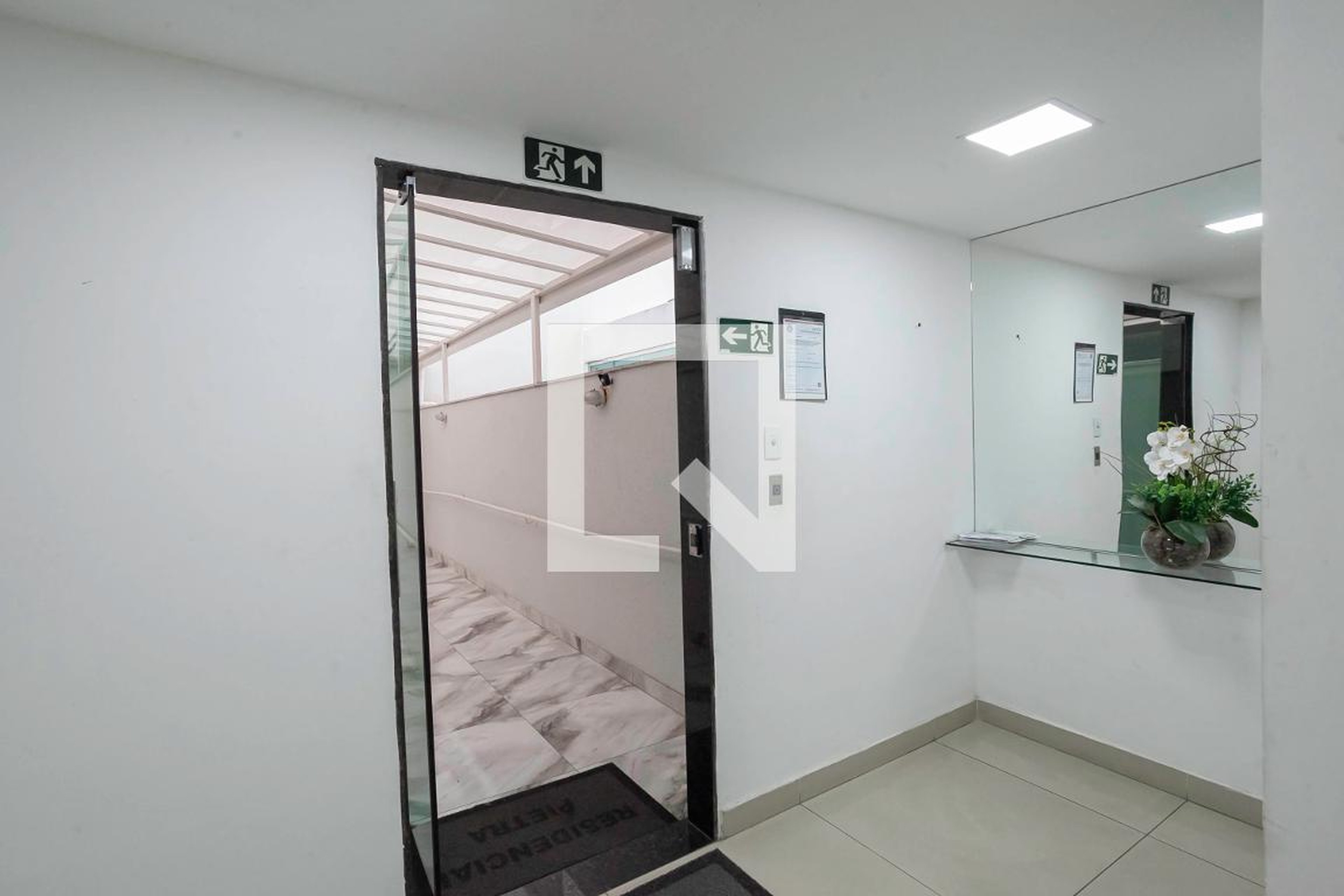 Hall social - Residencial Pietra