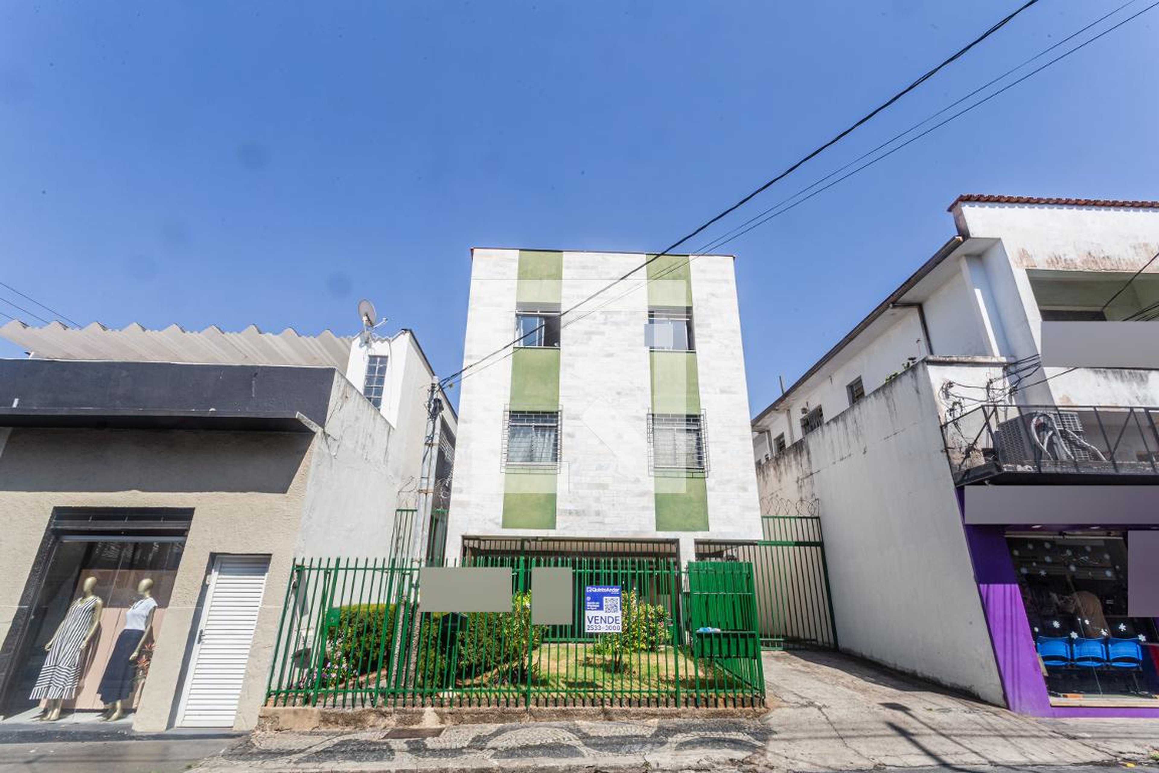 Fachada Condomínio em Rua Conselheiro Lafaiete, 623