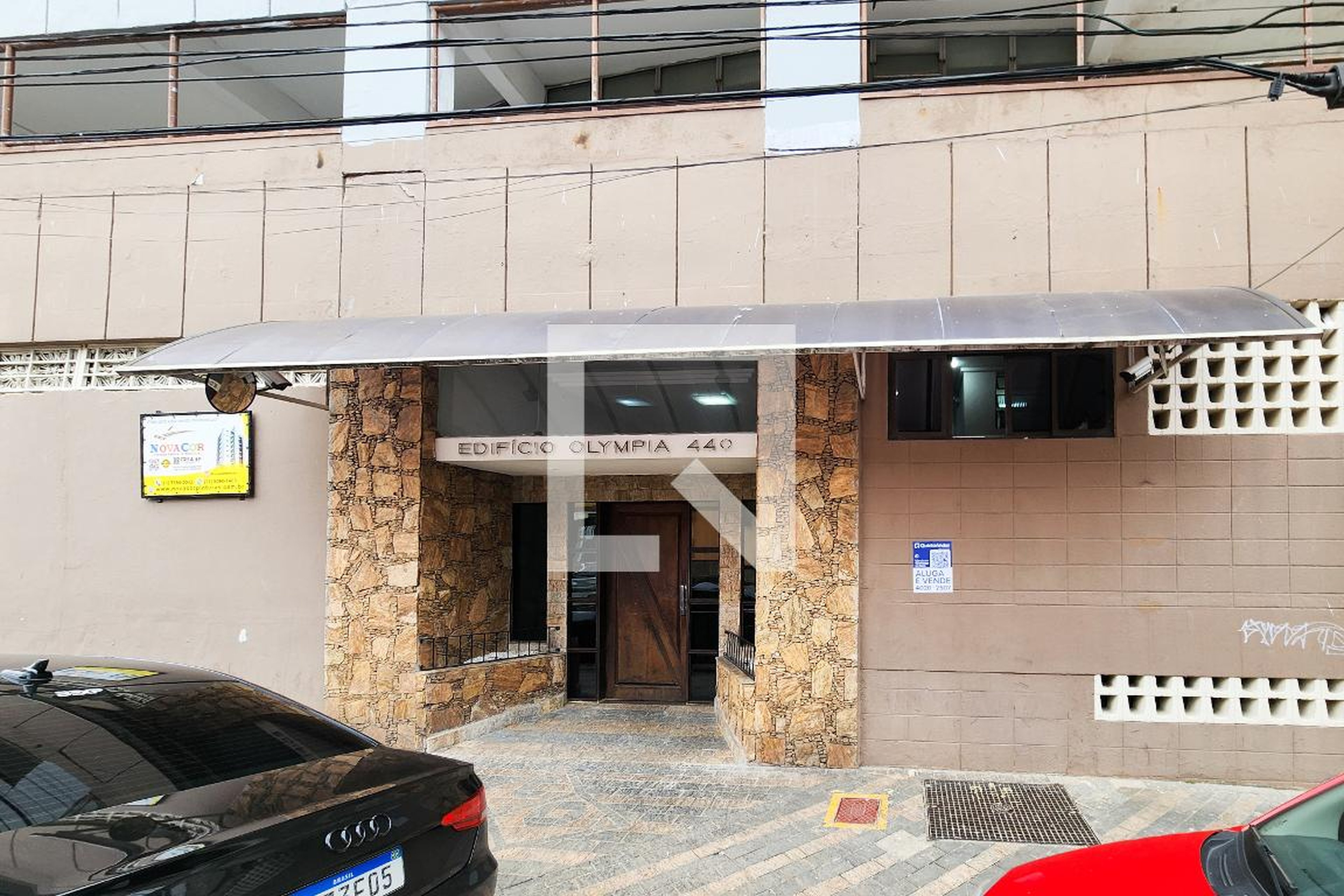 Fachada do Condomínio Edifício Olympia