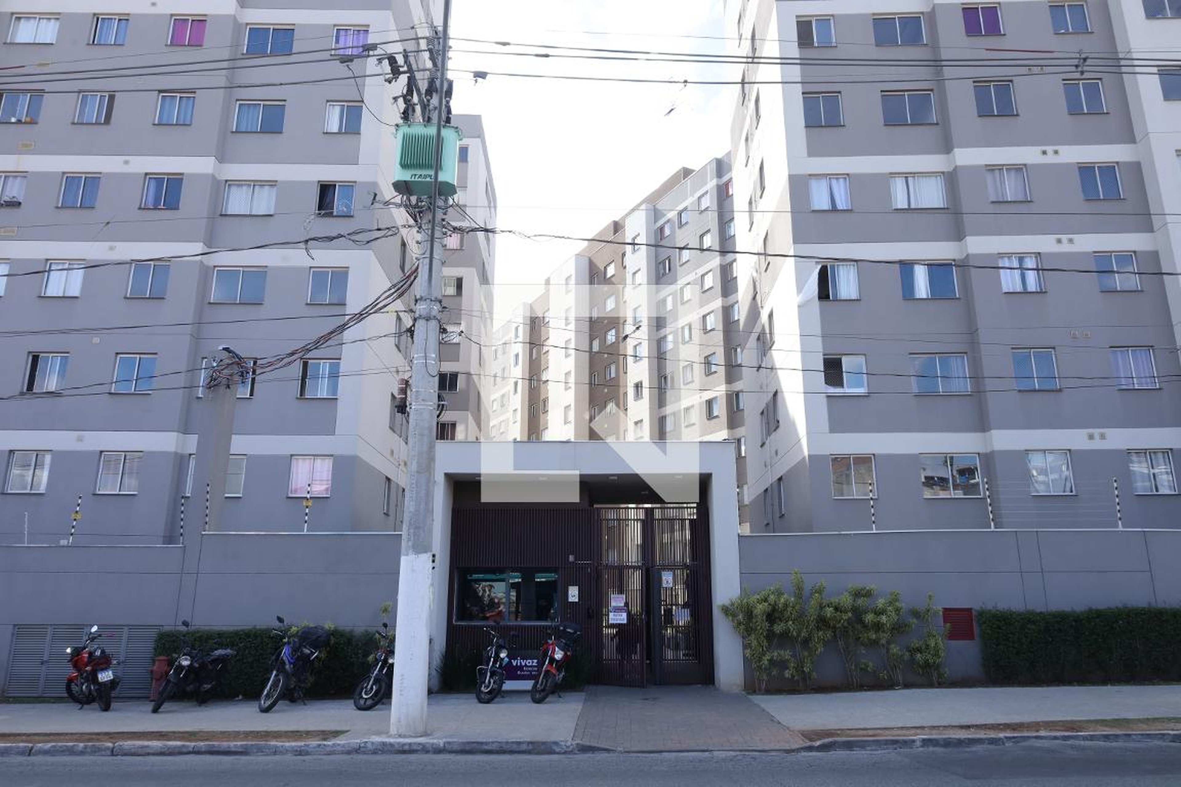 Fachada do condomínio Condomínio Vivaz Estação Guaianases