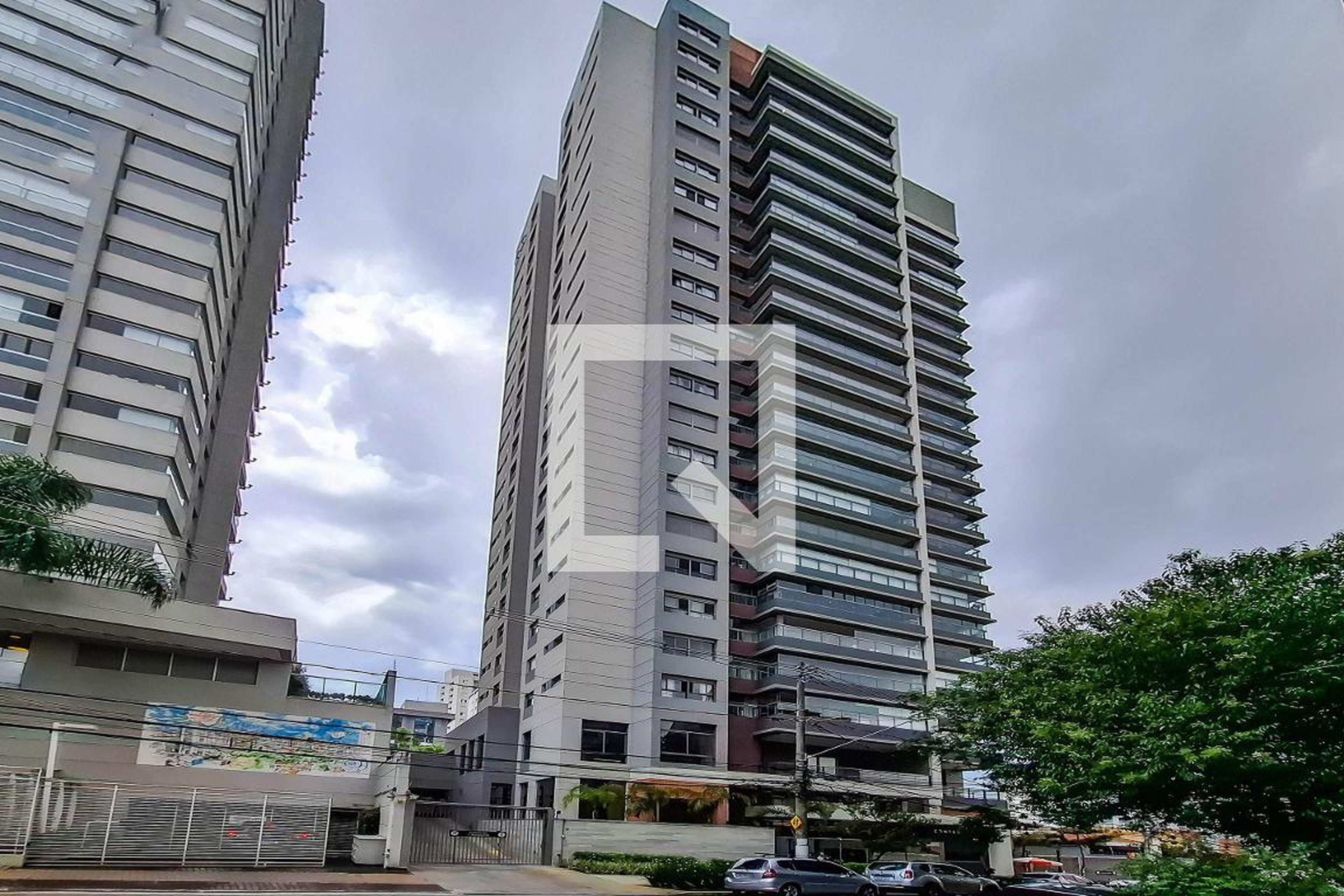 Fachada Condomínio Contemp Vila Mariana