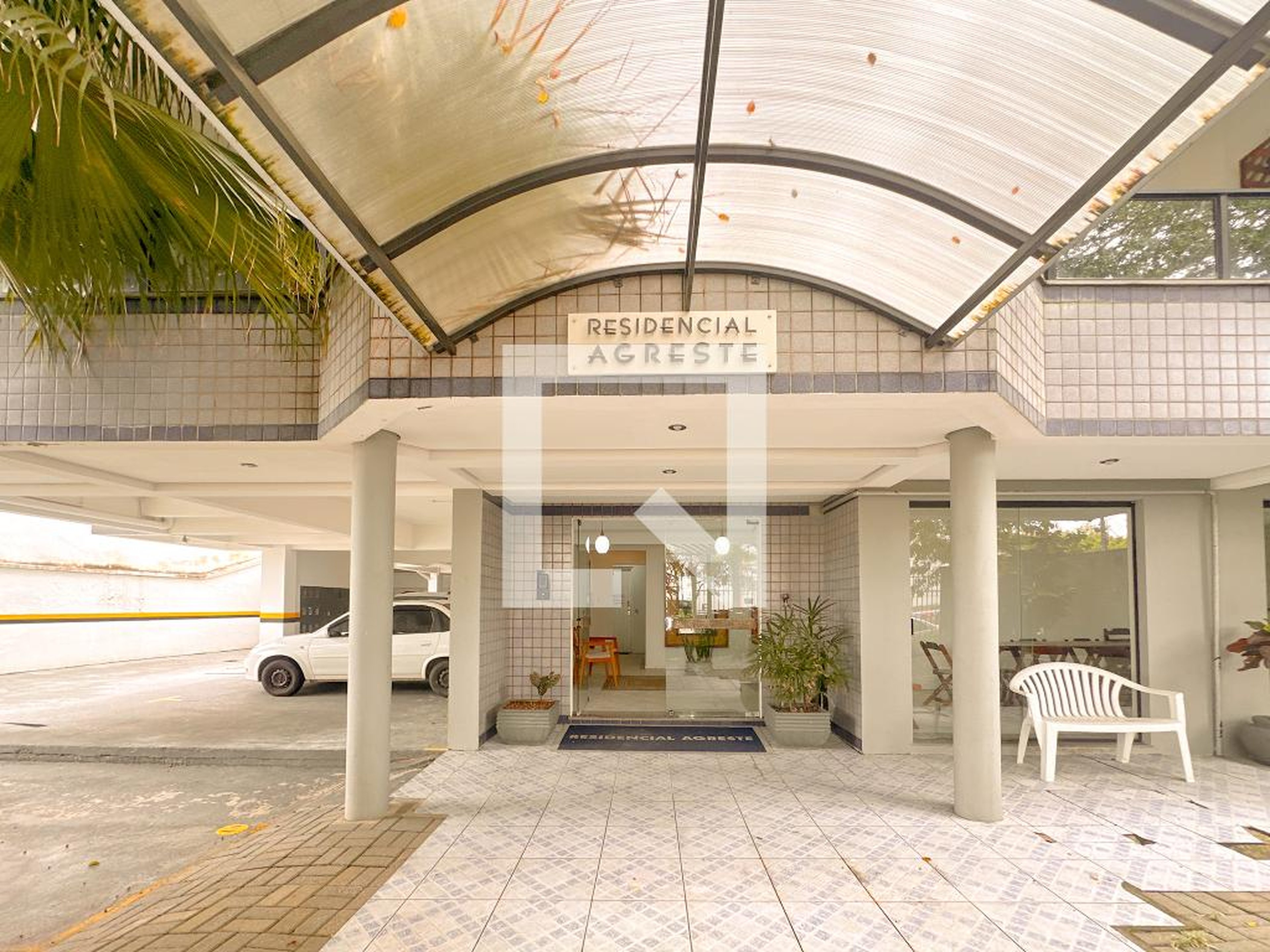 Hall de entrada - Residencial Agreste