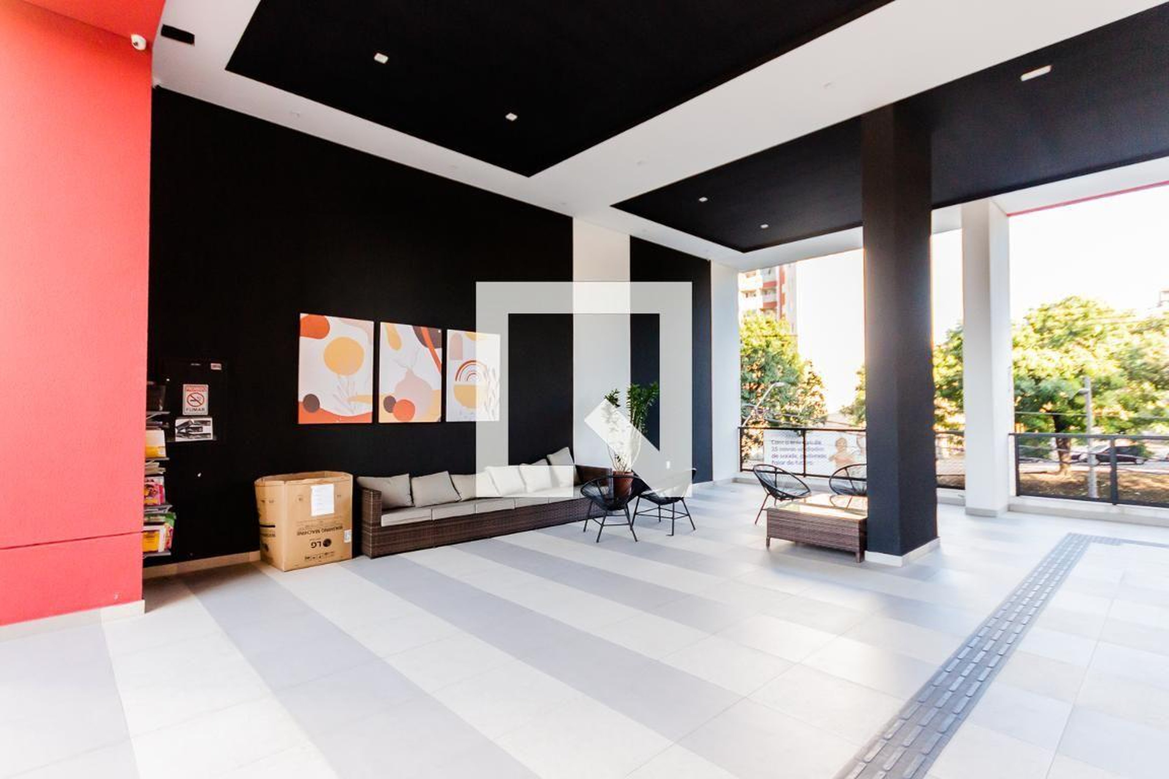 Hall de entrada - Residencial Alfama