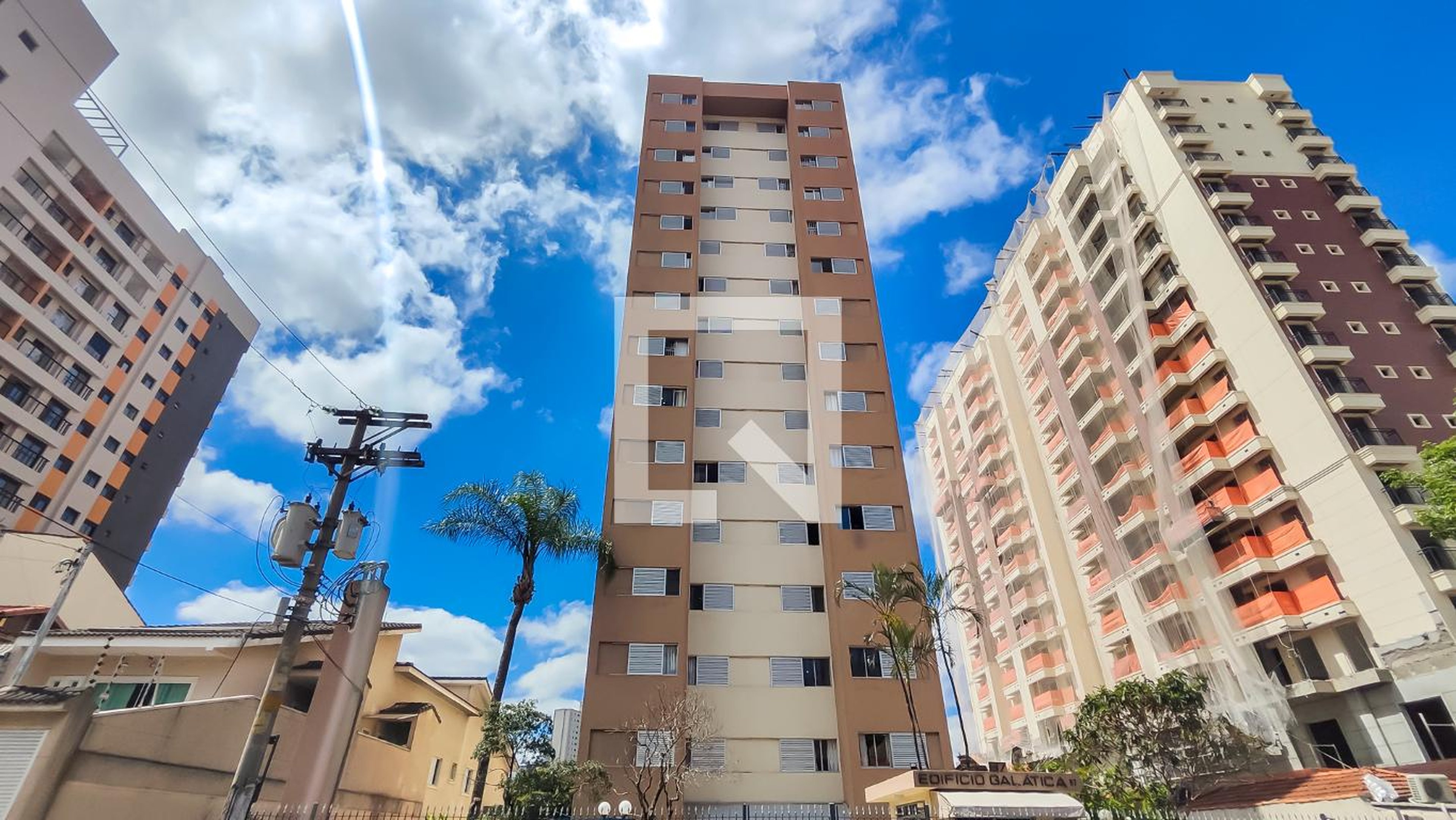 Fachada do Prédio Edifício Galática