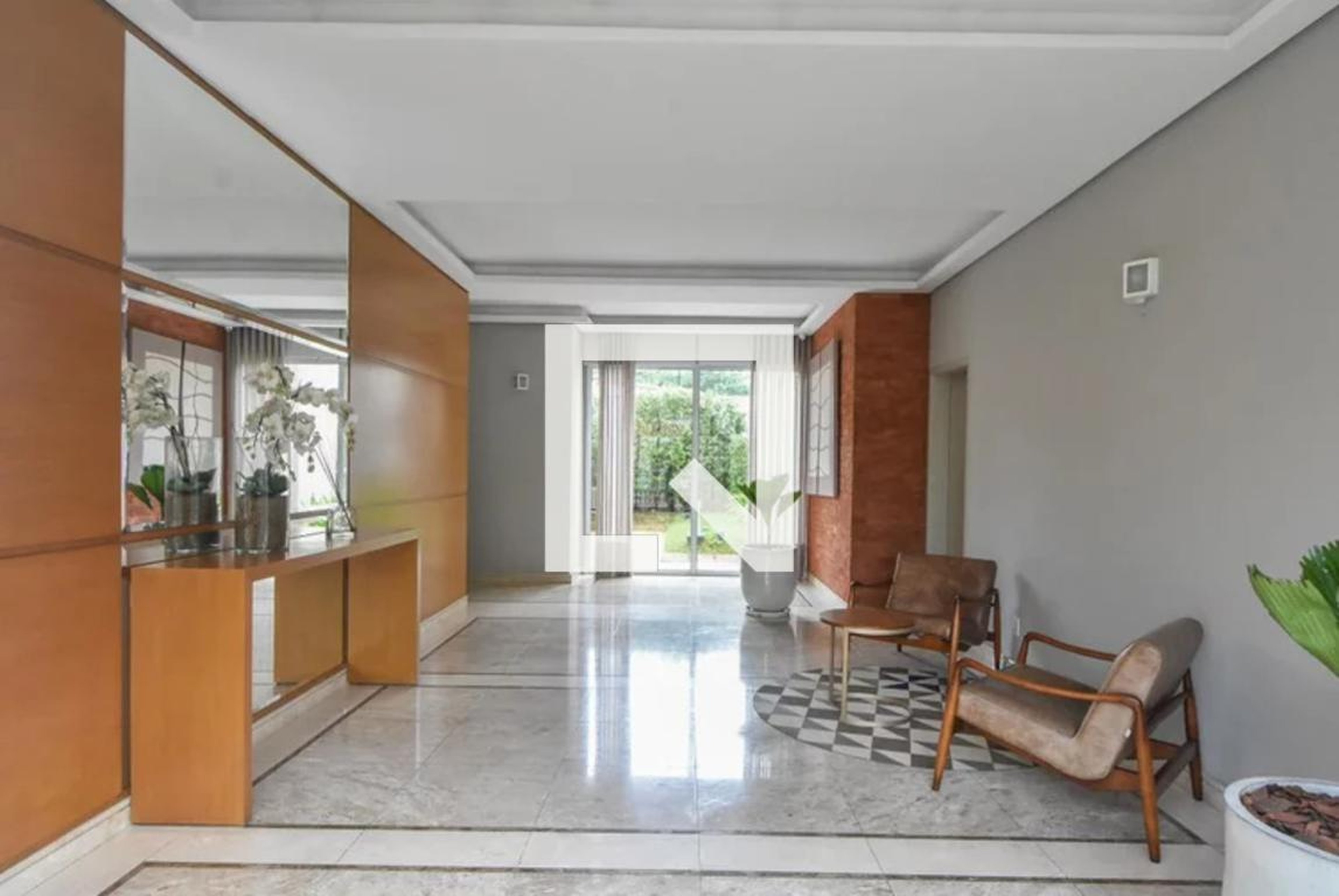Hall de entrada - Passeio Brooklin