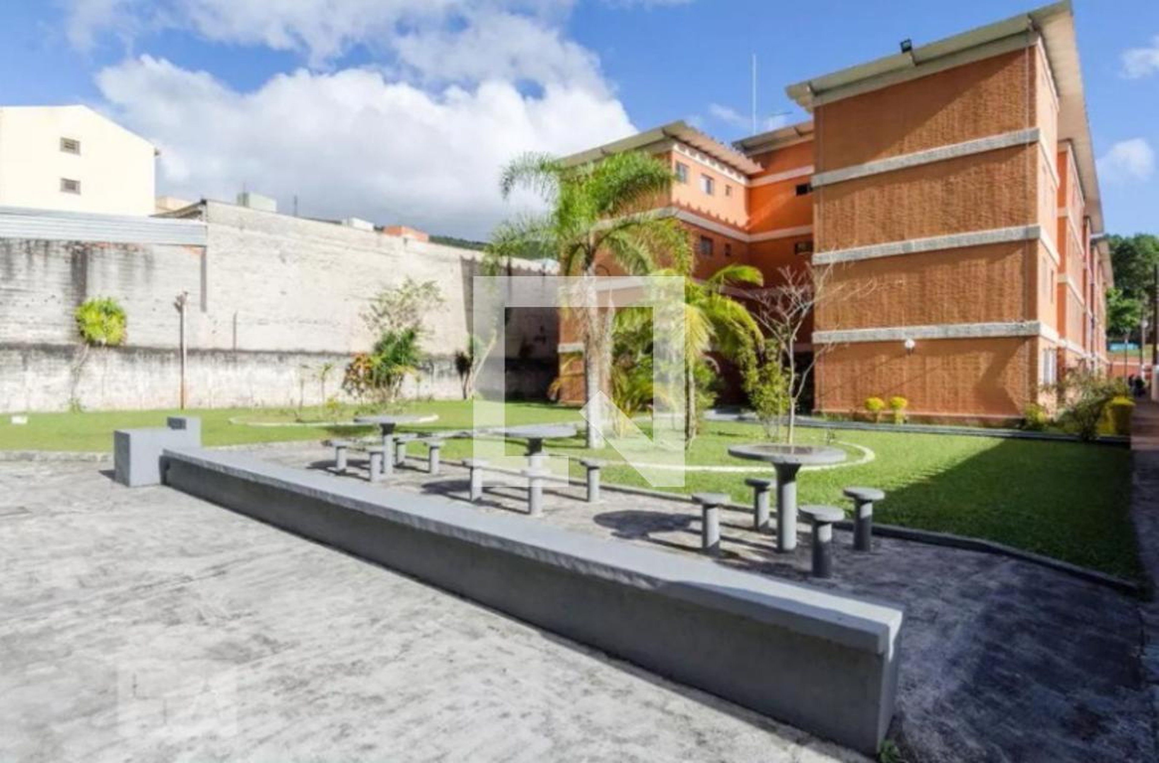 Área comum - Conjunto Residencial Tiradentes