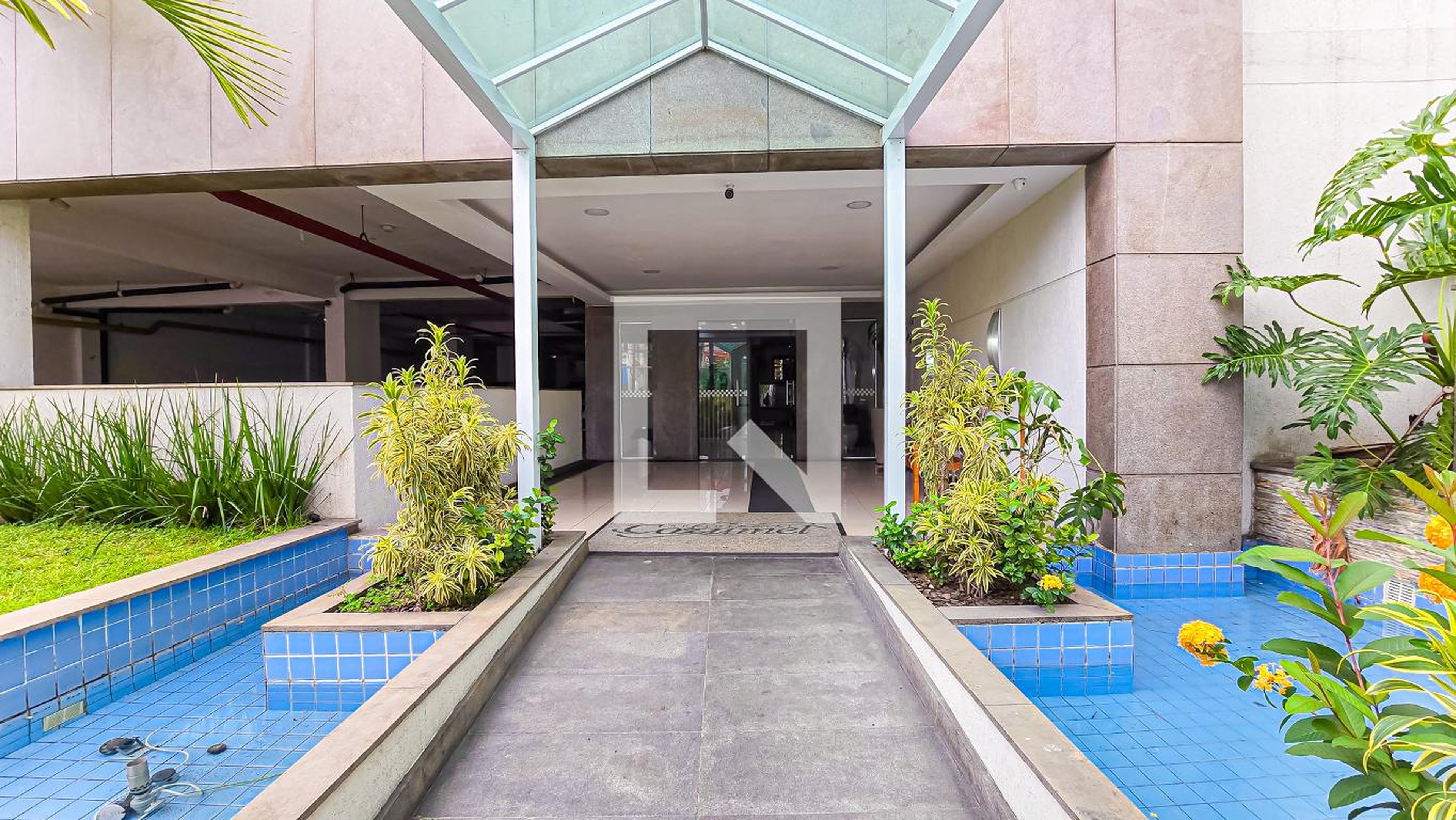 Hall de entrada - Residencial Cozumel