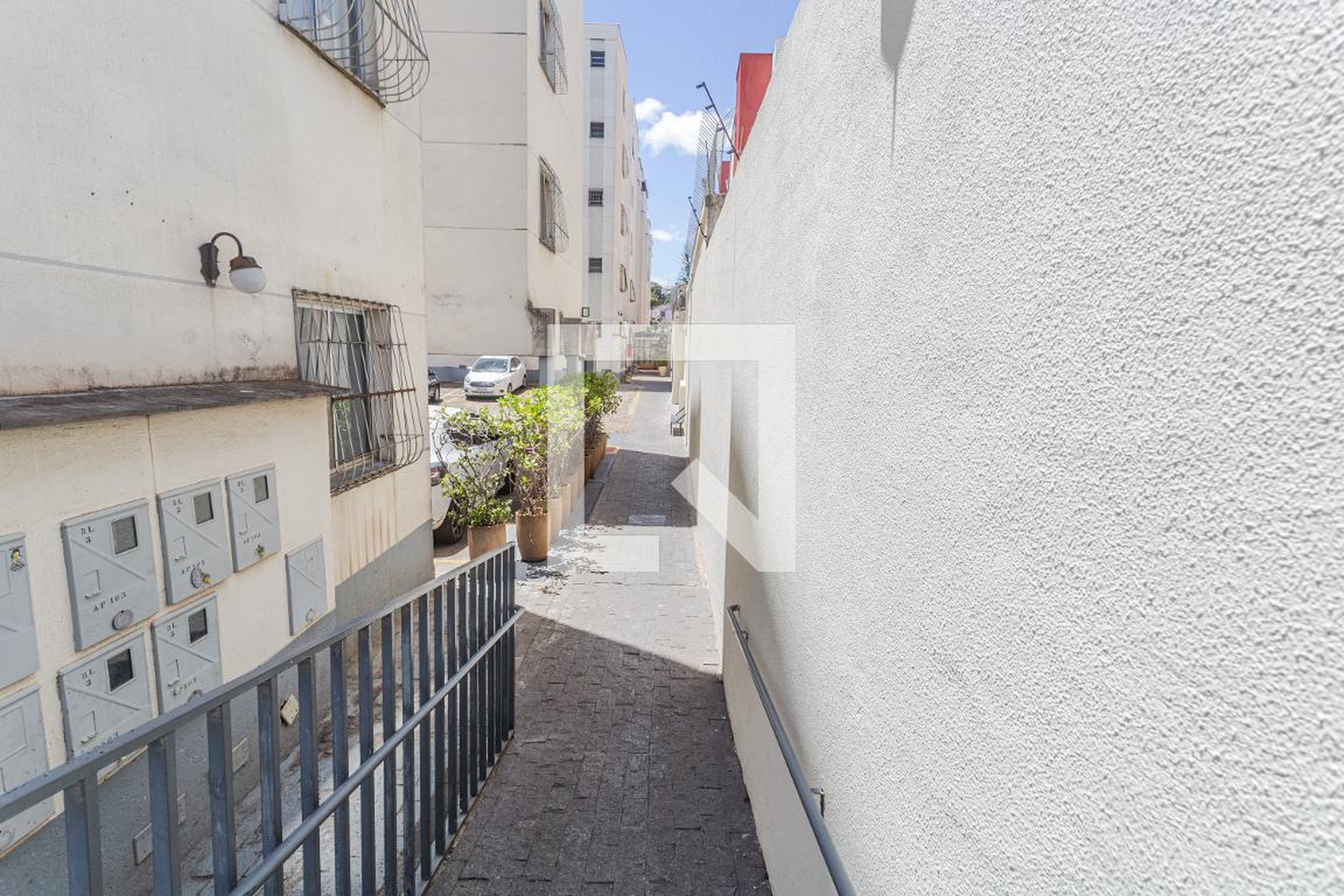 Hall de entrada - Residencial Polinésia