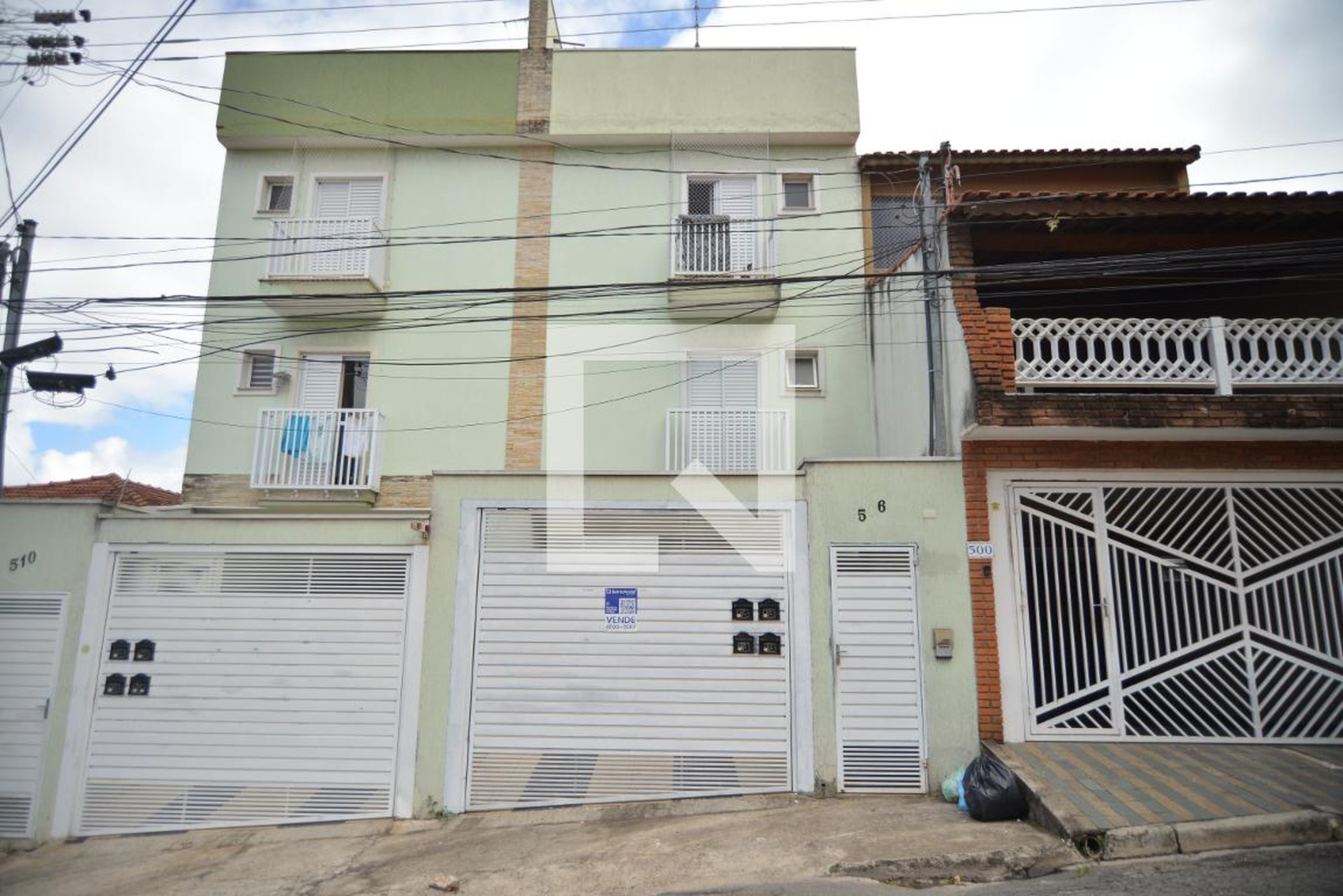 Fachada do Prédio Condomínio em Rua Nigéria, 506